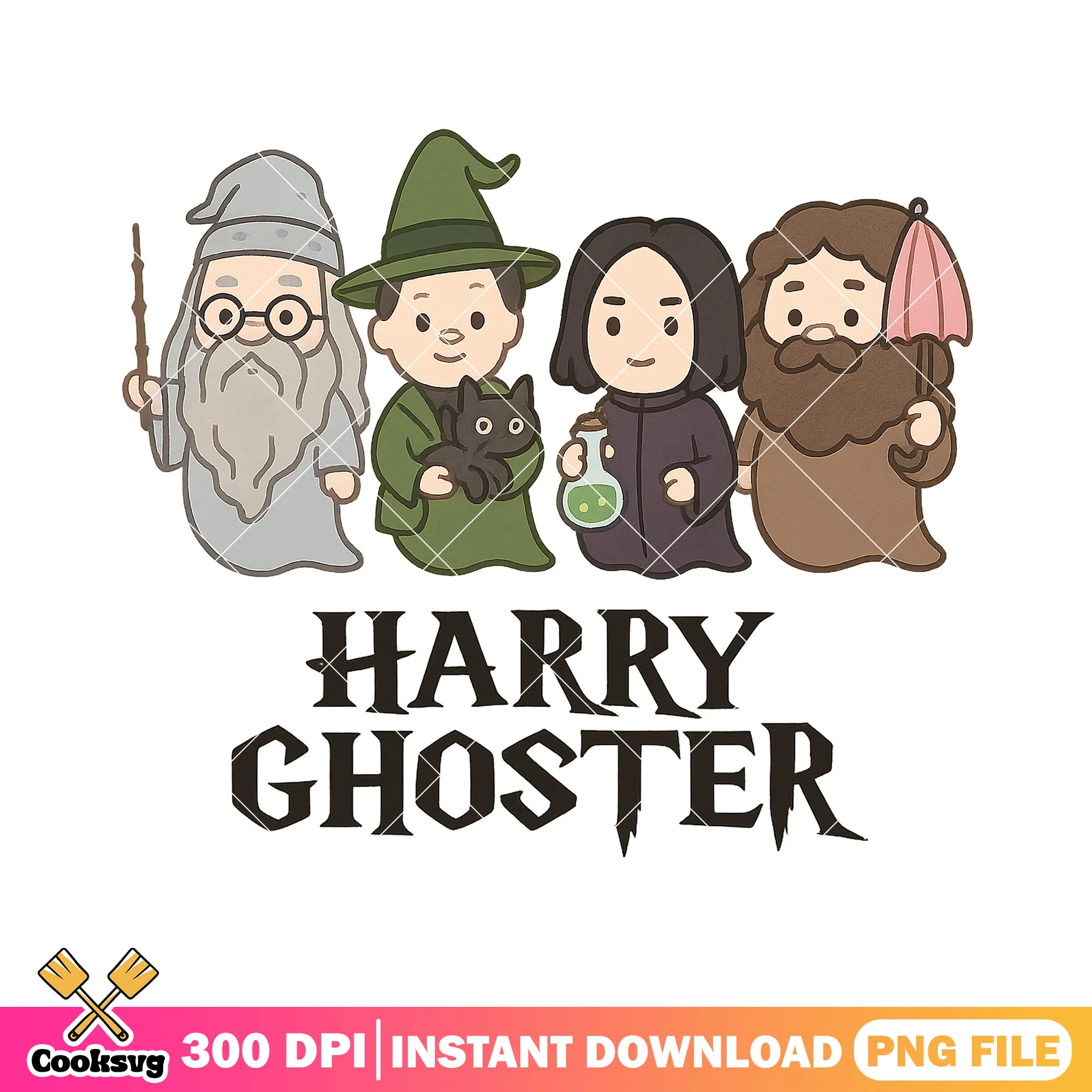 Harry ghost teachers png, happy halloween png, harry ghosters png