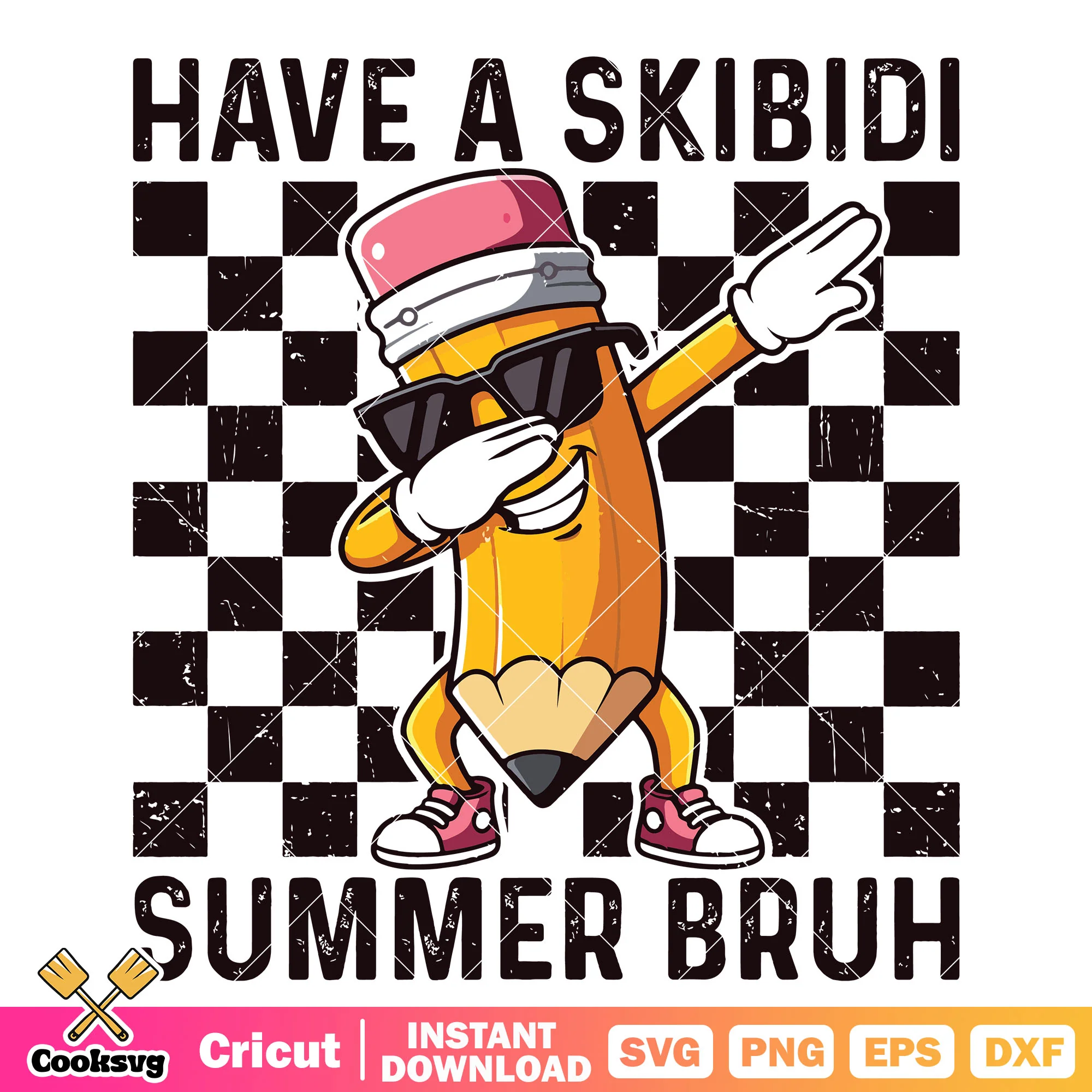 Have a skibidi summer bruh svg, skibidi summer svg, summer season svg