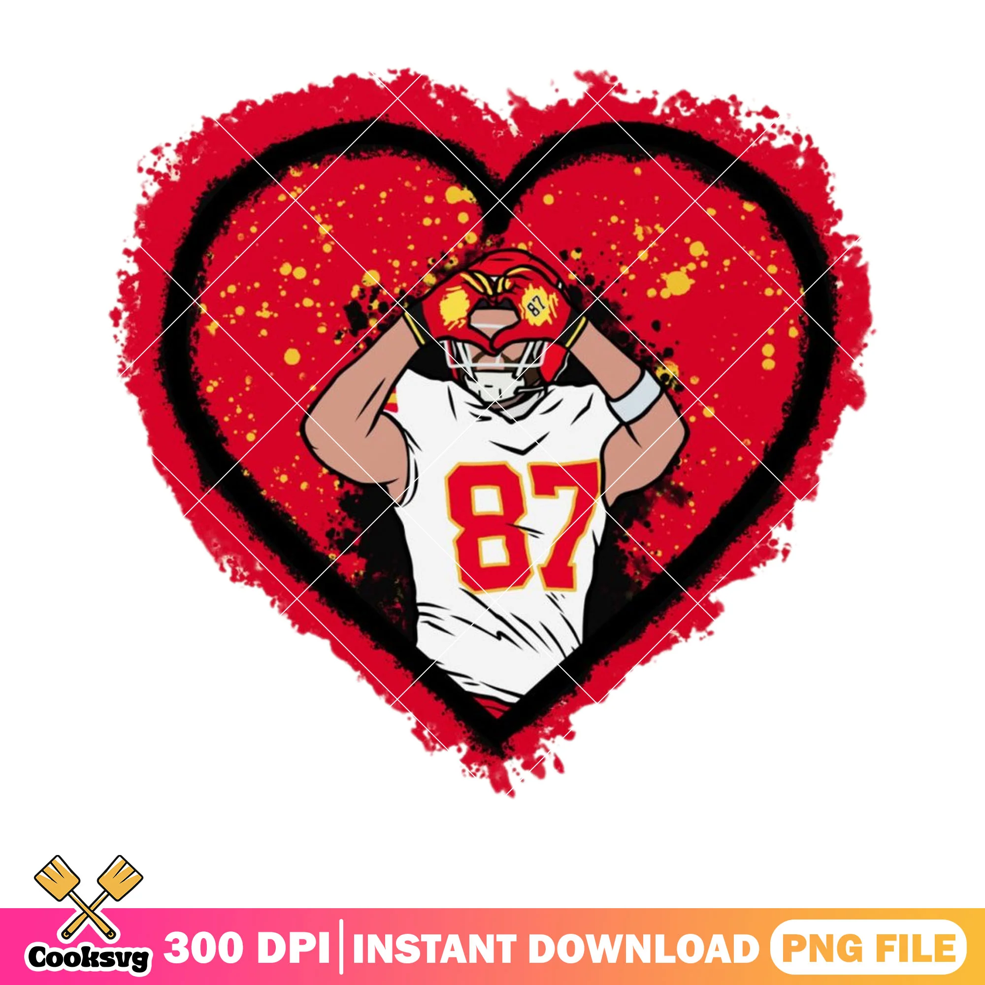Heart shaped 87 png, nfl football png, taylor swift engaged png