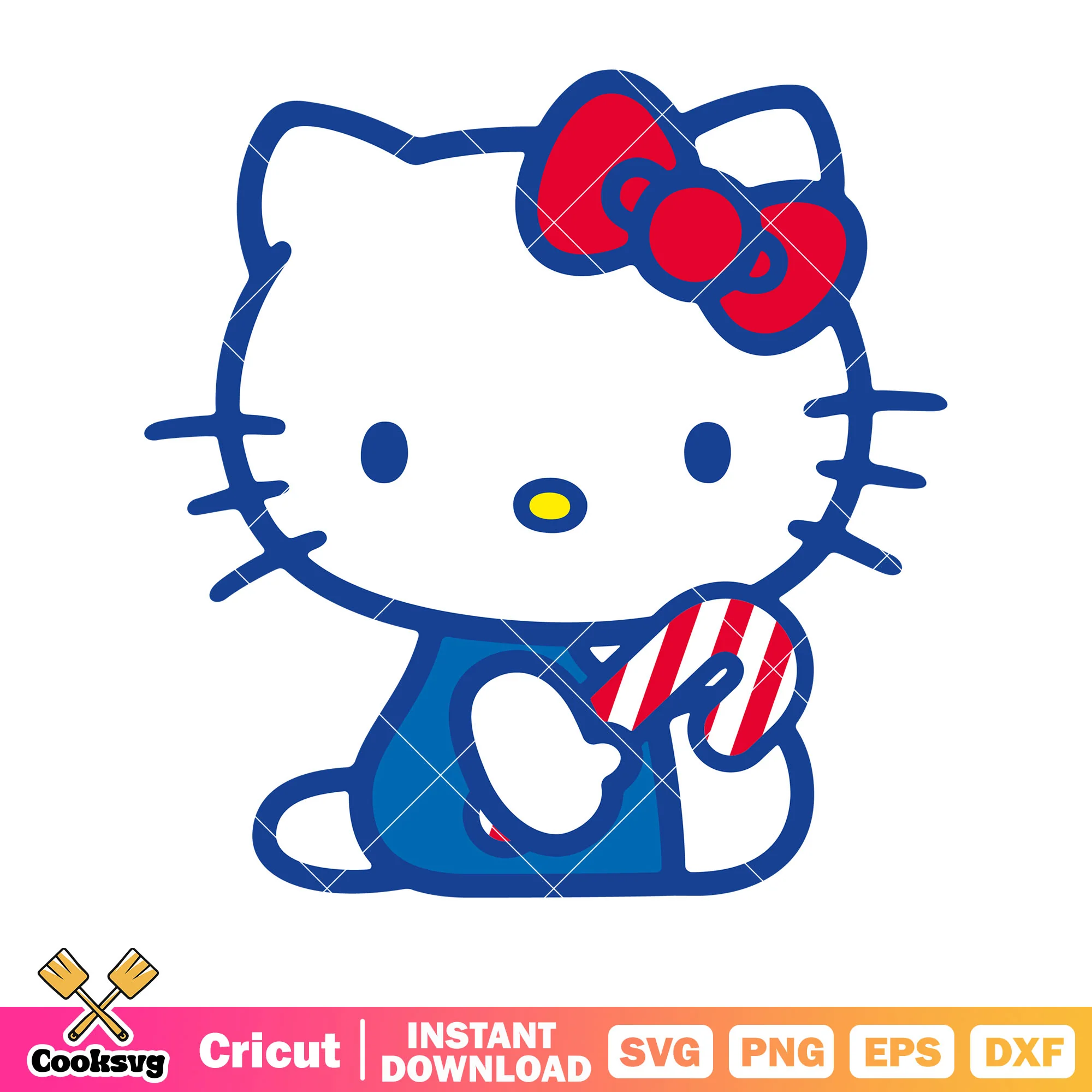 Hello kitty cat cartoon svg file, hello kitty cartoon svg