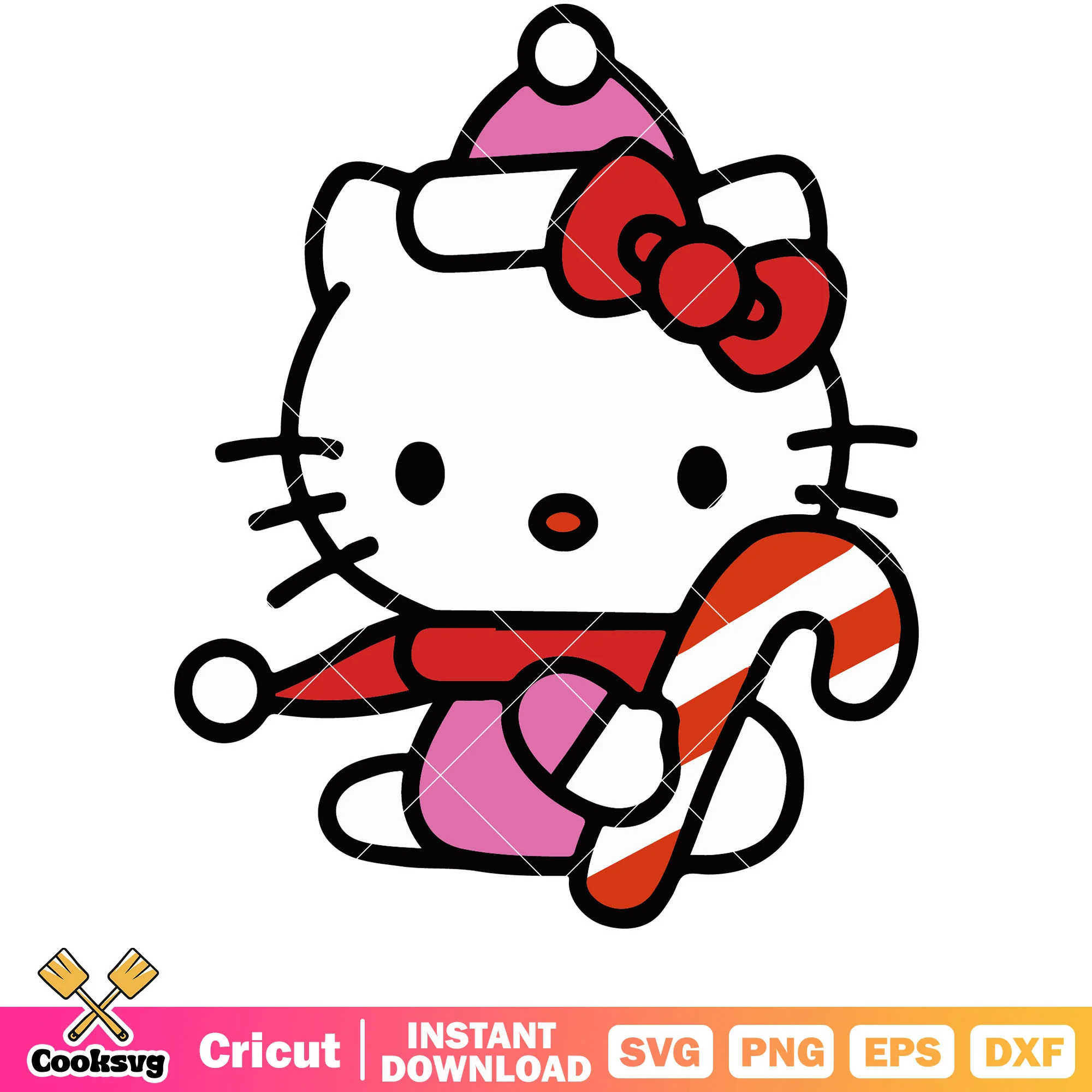 Hello kitty christmas svg, hello kitty christmas svg, sanrio svg