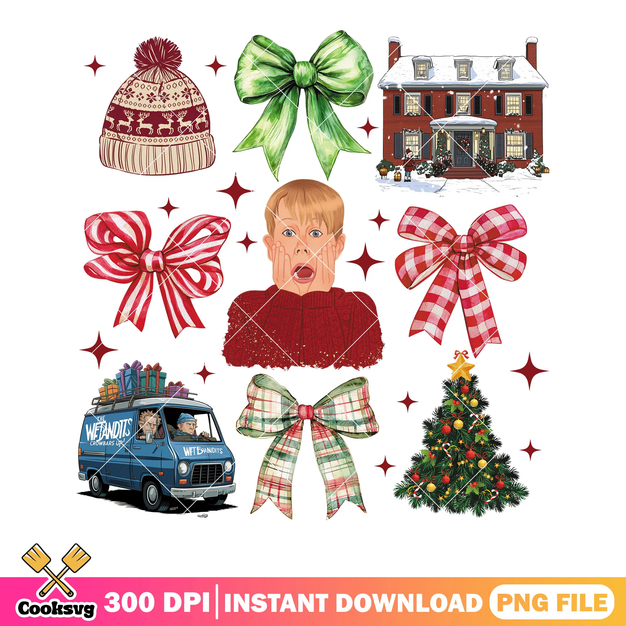 Home alone christmas movie png, kevin mccalister png, wet bandit png