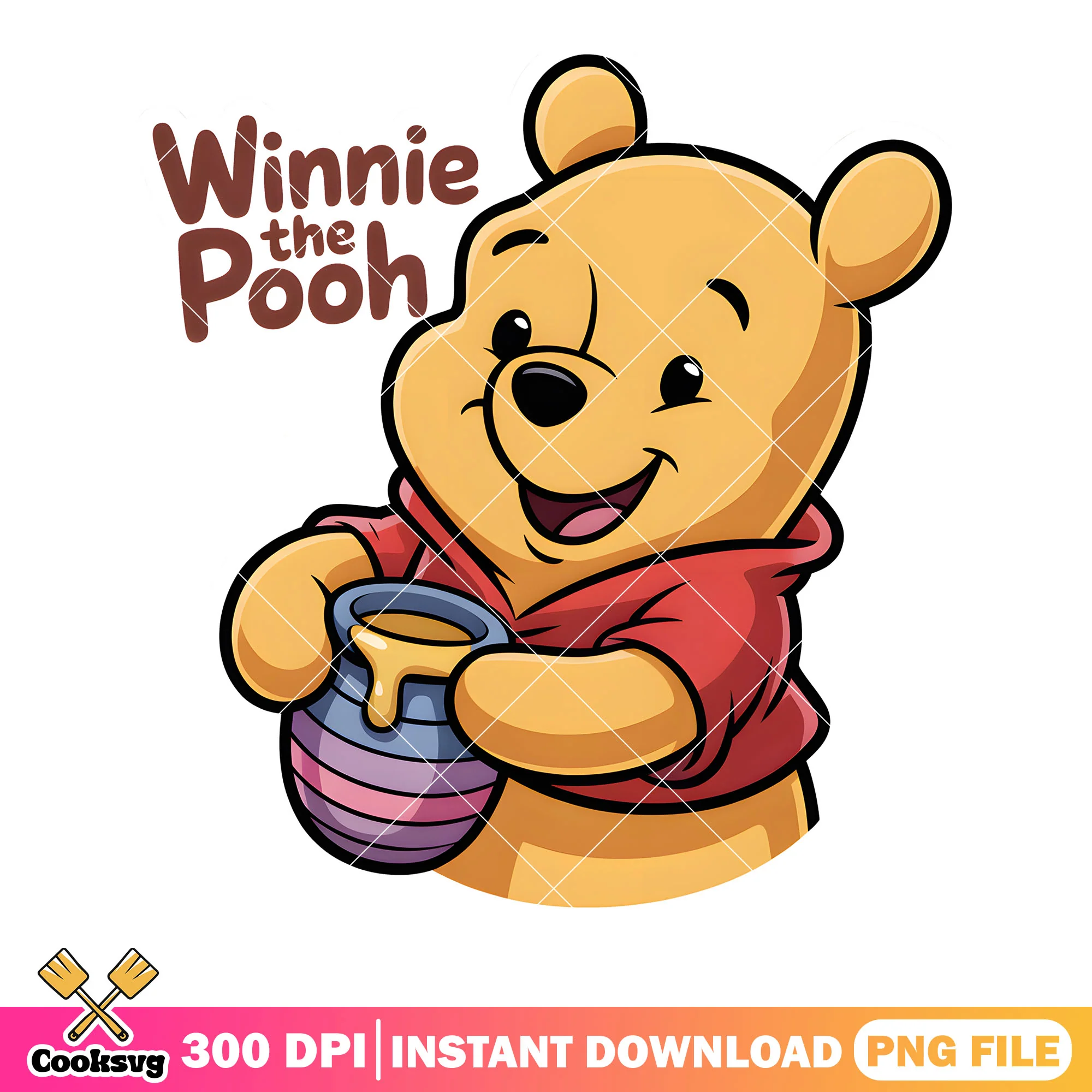 Honey poster winnie png, winnie the pooh png, pooh bear png