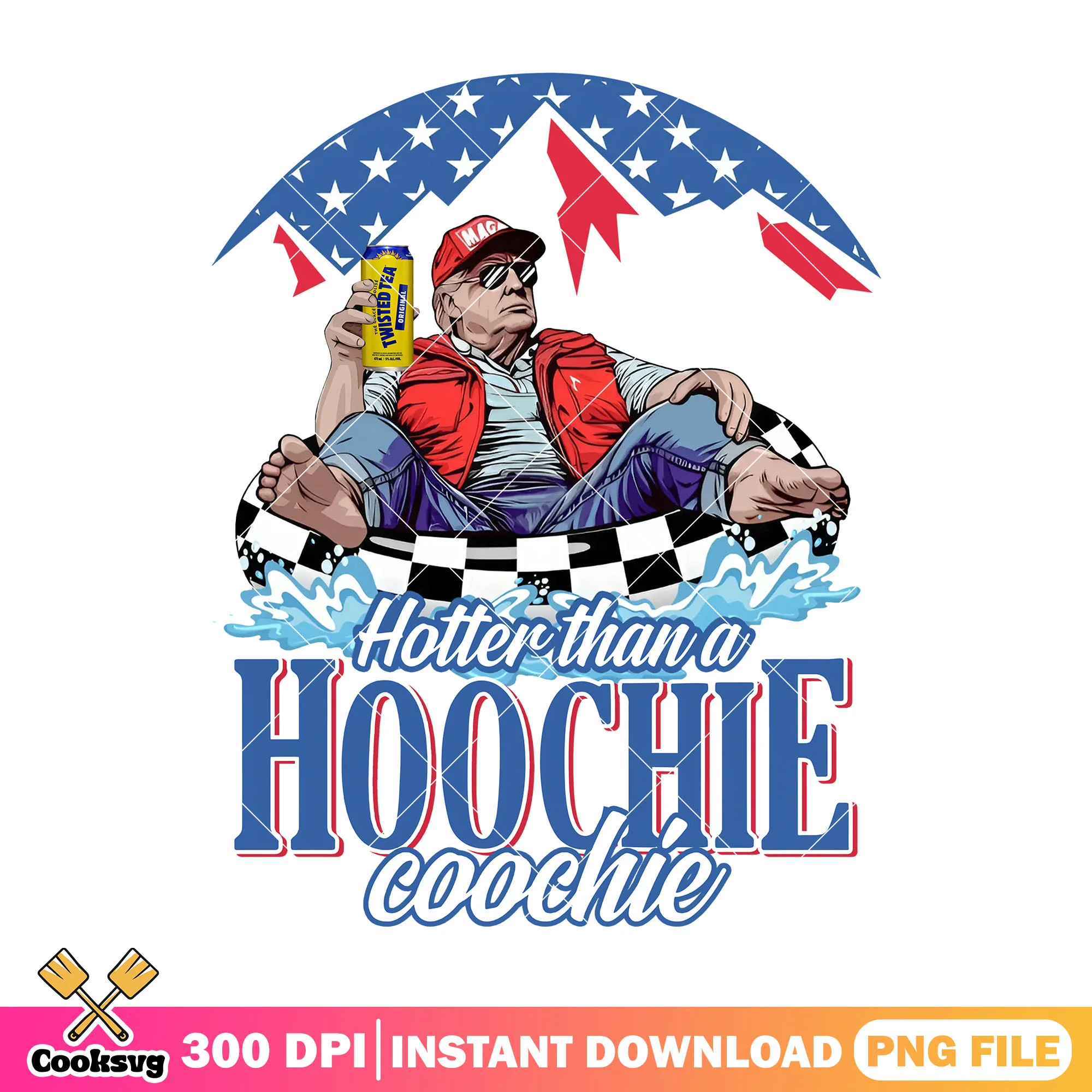 Hoochie coochie Trump png, Hoochie coochie png, trump beer png