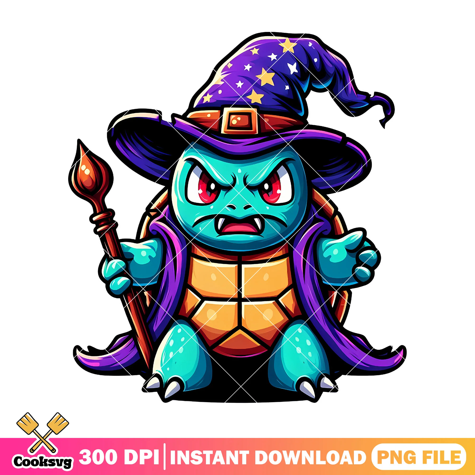 Horror squirtle pumpkin png, pokemon png, halloween custome png