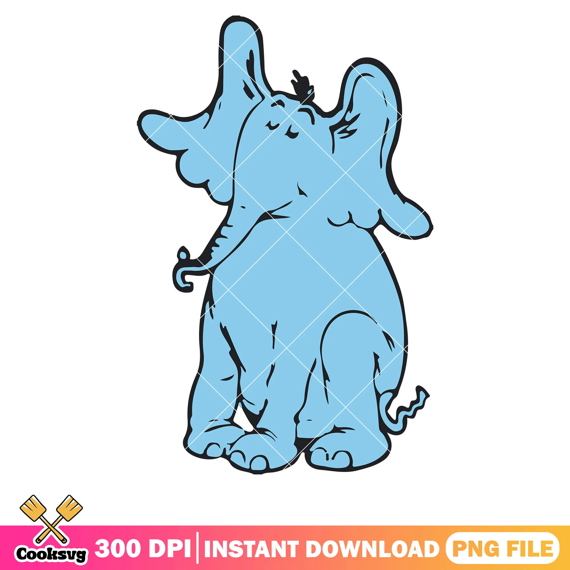Horton dr seuss friends chilling png, dr seuss horton png
