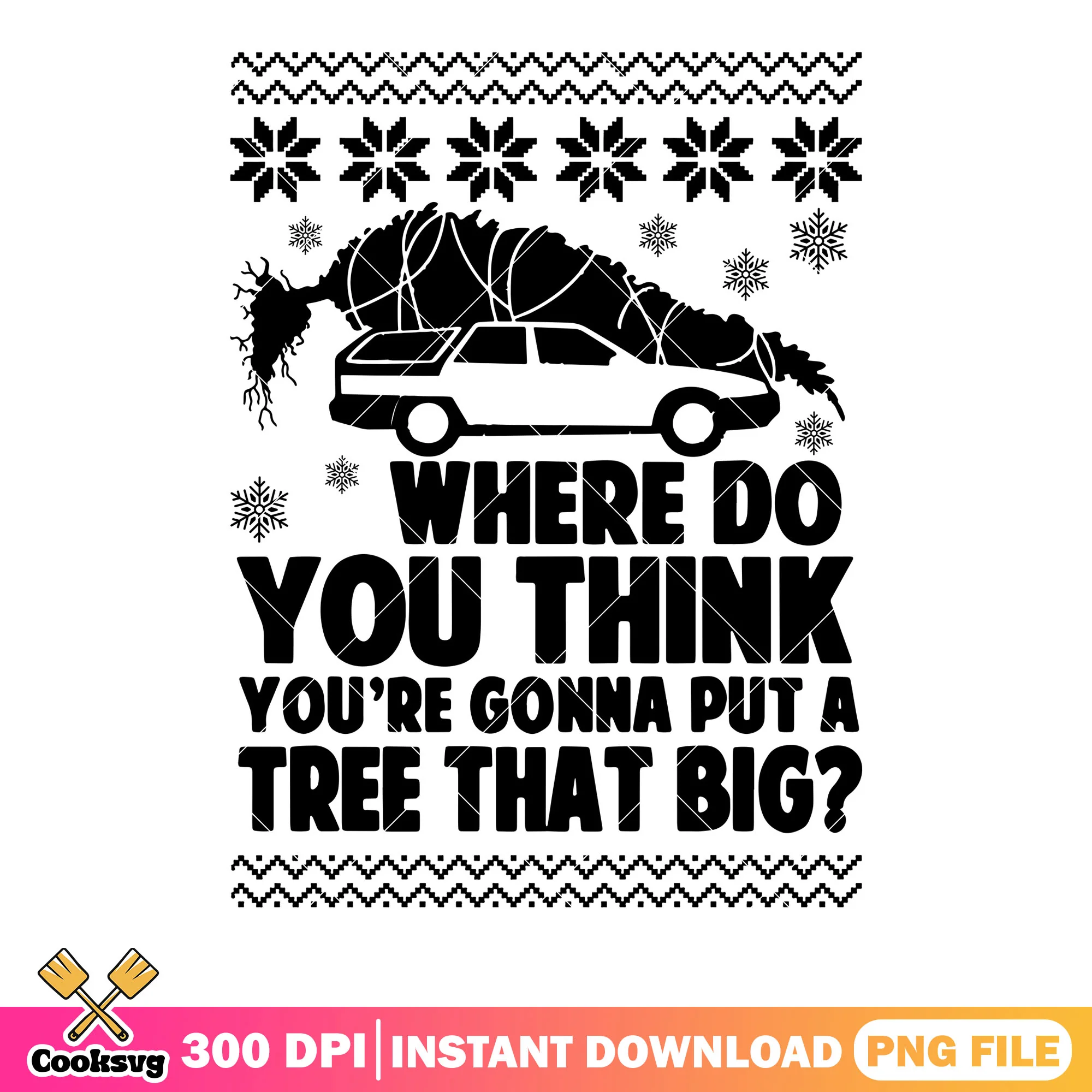 How pine tree can that big png, christmas poster png, christmas tree png
