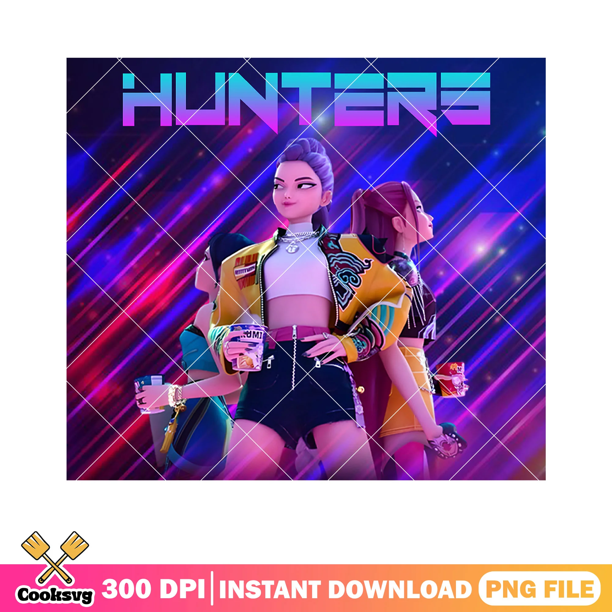 Hunters kpop girl png tumbler, huntrix band png, kpop hunters png
