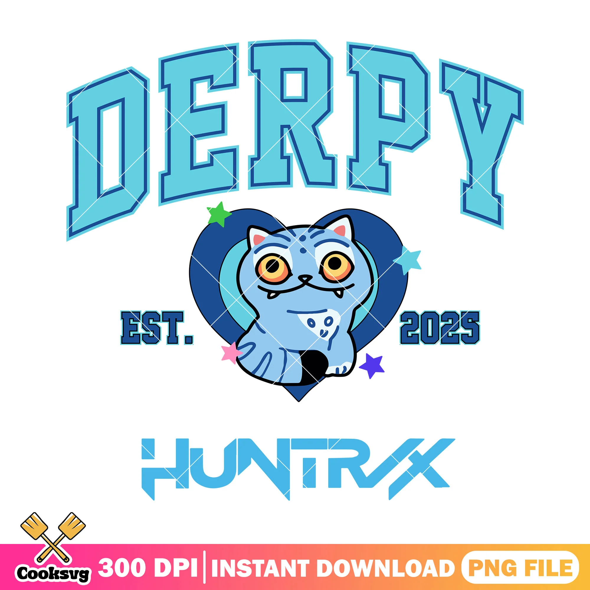Huntrix est 2025 derpy png, cute derpy png, kpop demon hunters png