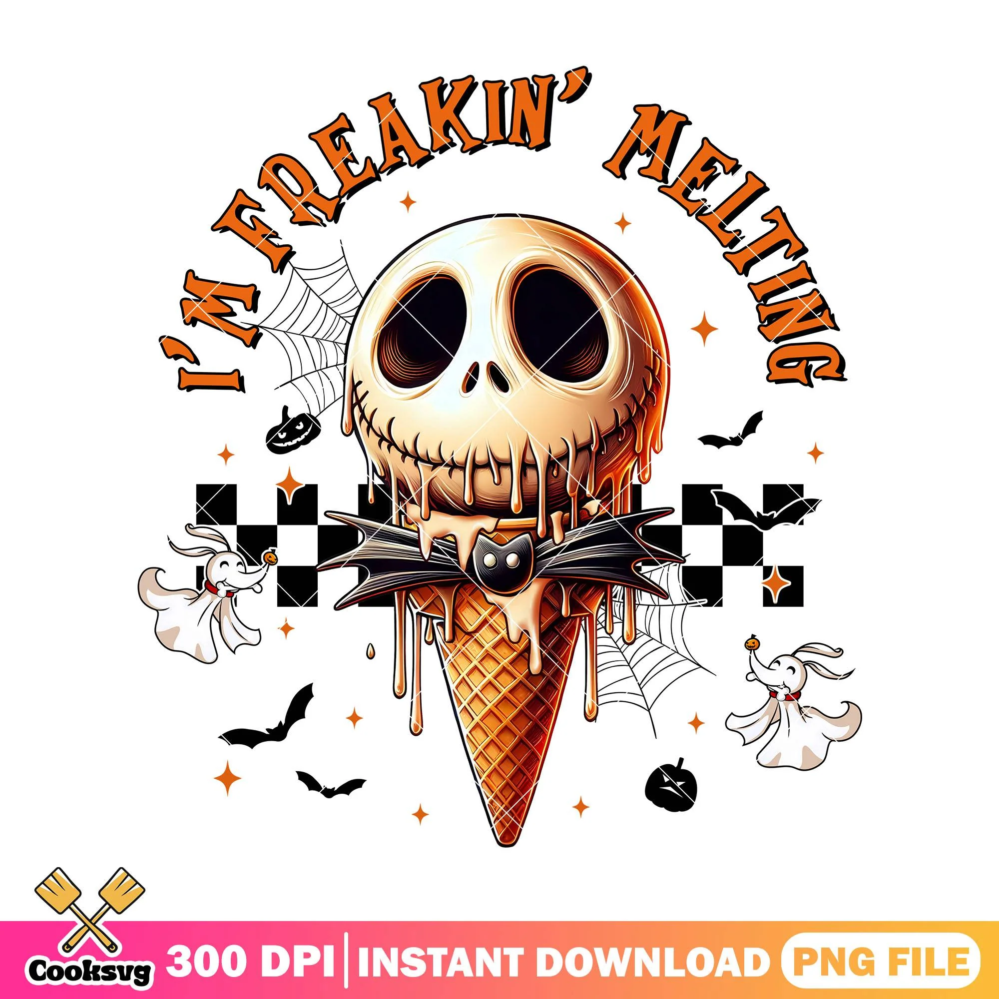 Im freakin melting png, jack nightmare png, halloween ends png
