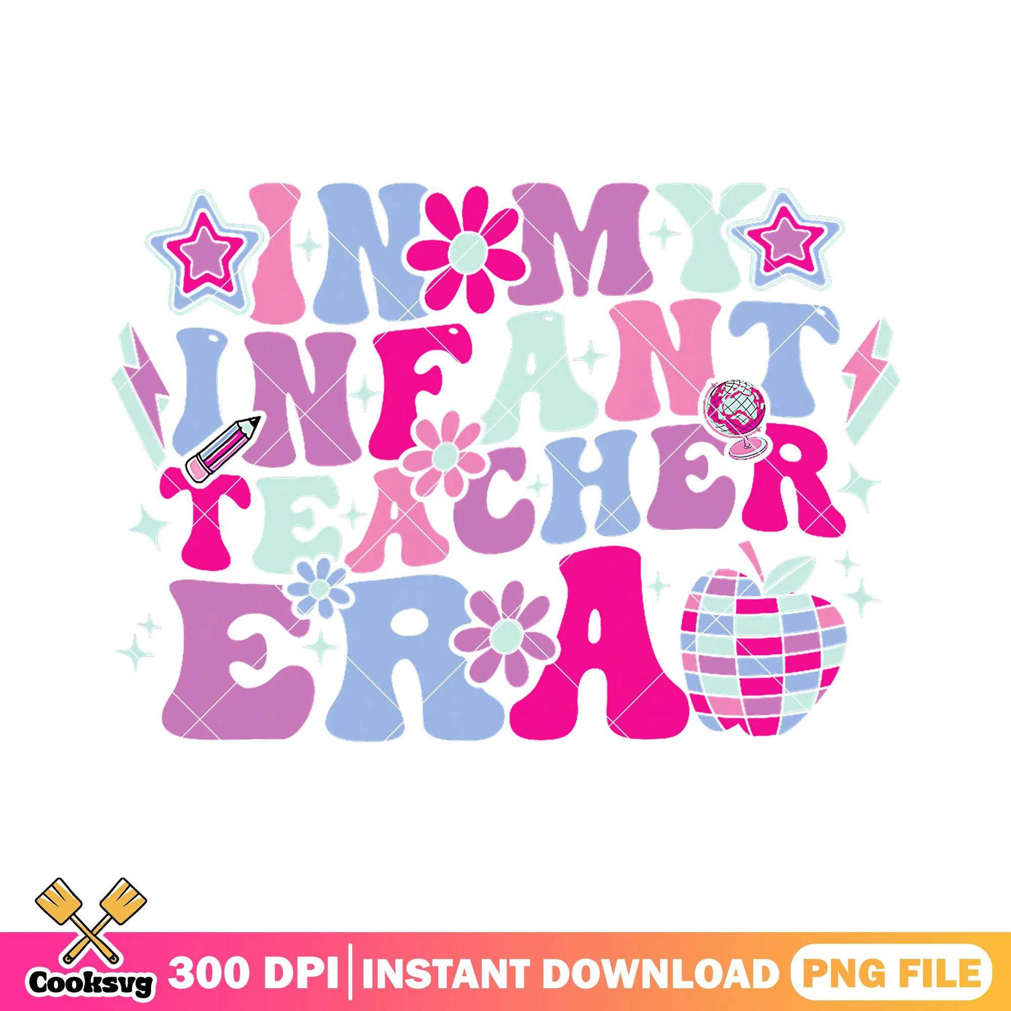 In may infant design png, teacher era png, happy back to school png