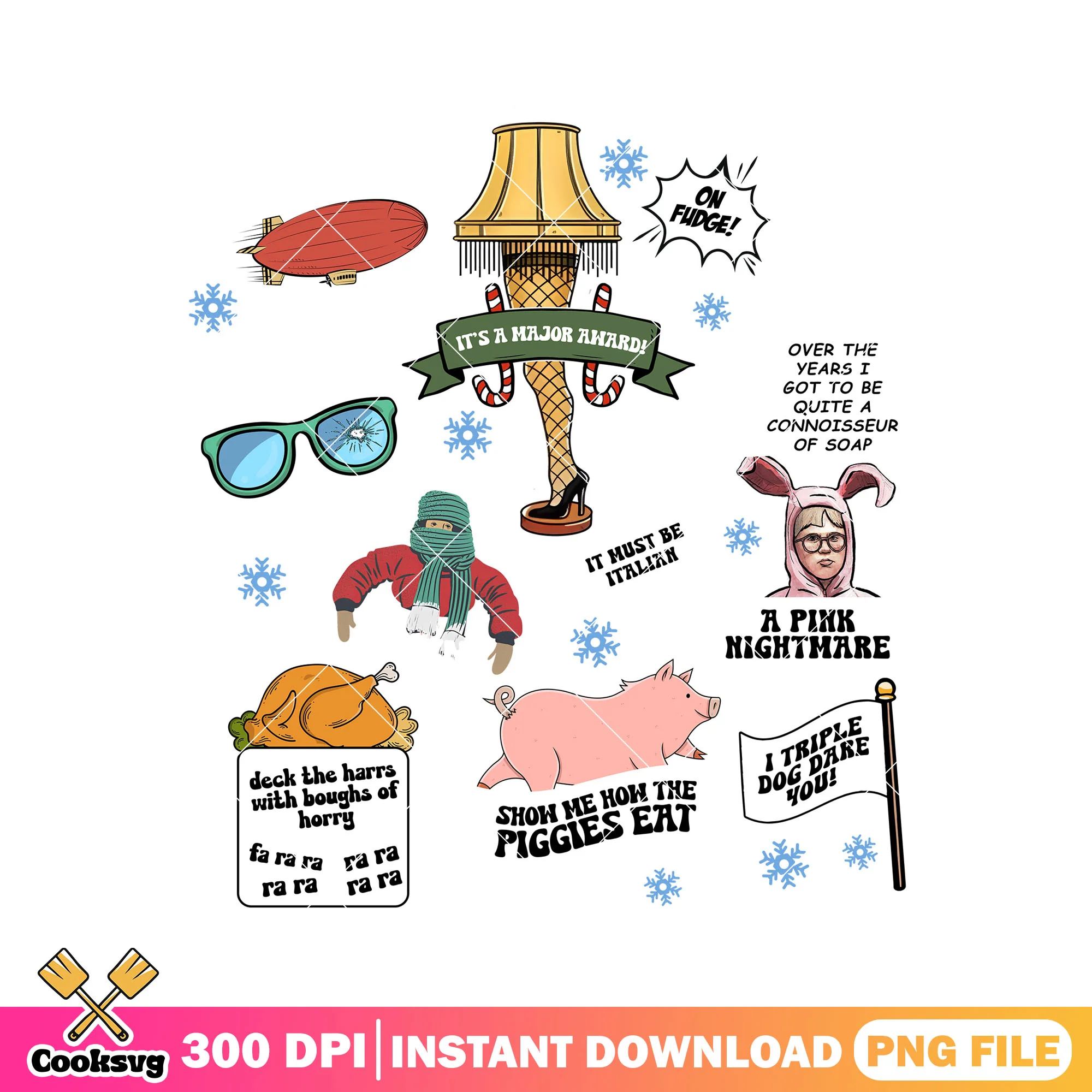It is a major award png, a christmas story png, ralphie parker png