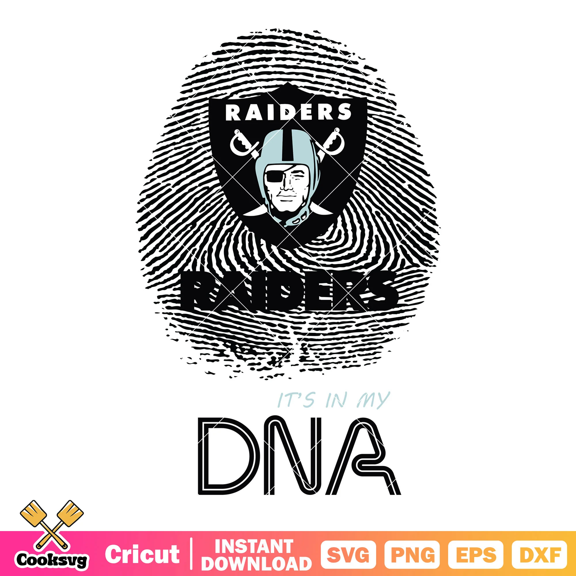 Its in my dna raiders svg, los angeles raiders svg, pirate shield svg