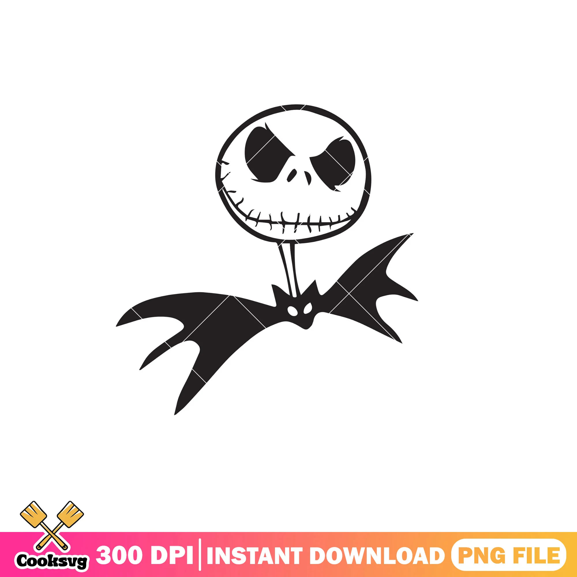 Jack in spider web png, halloween cartoon png, disney horror png