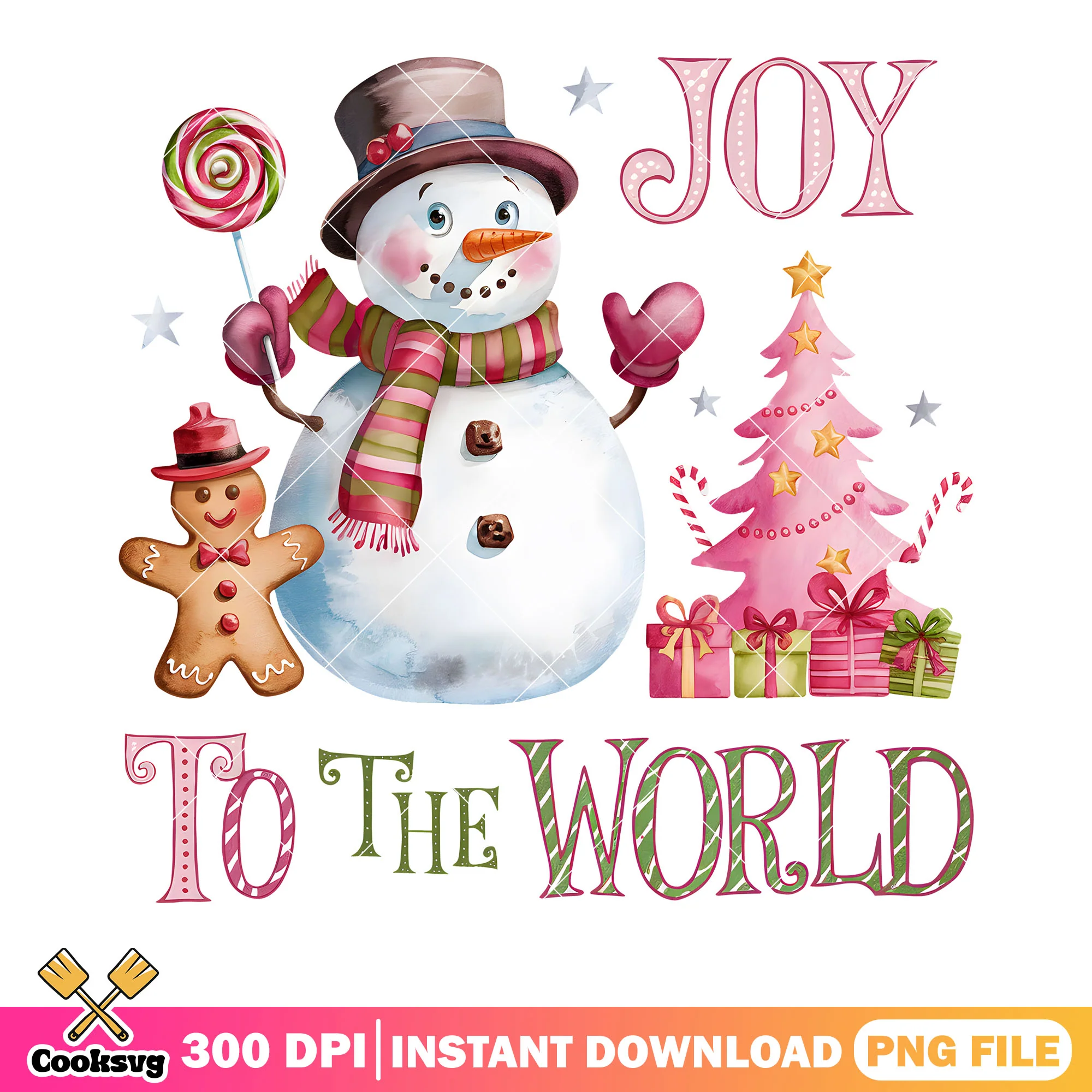 Joy to the world png, christmas vibes png, christmas gifts png