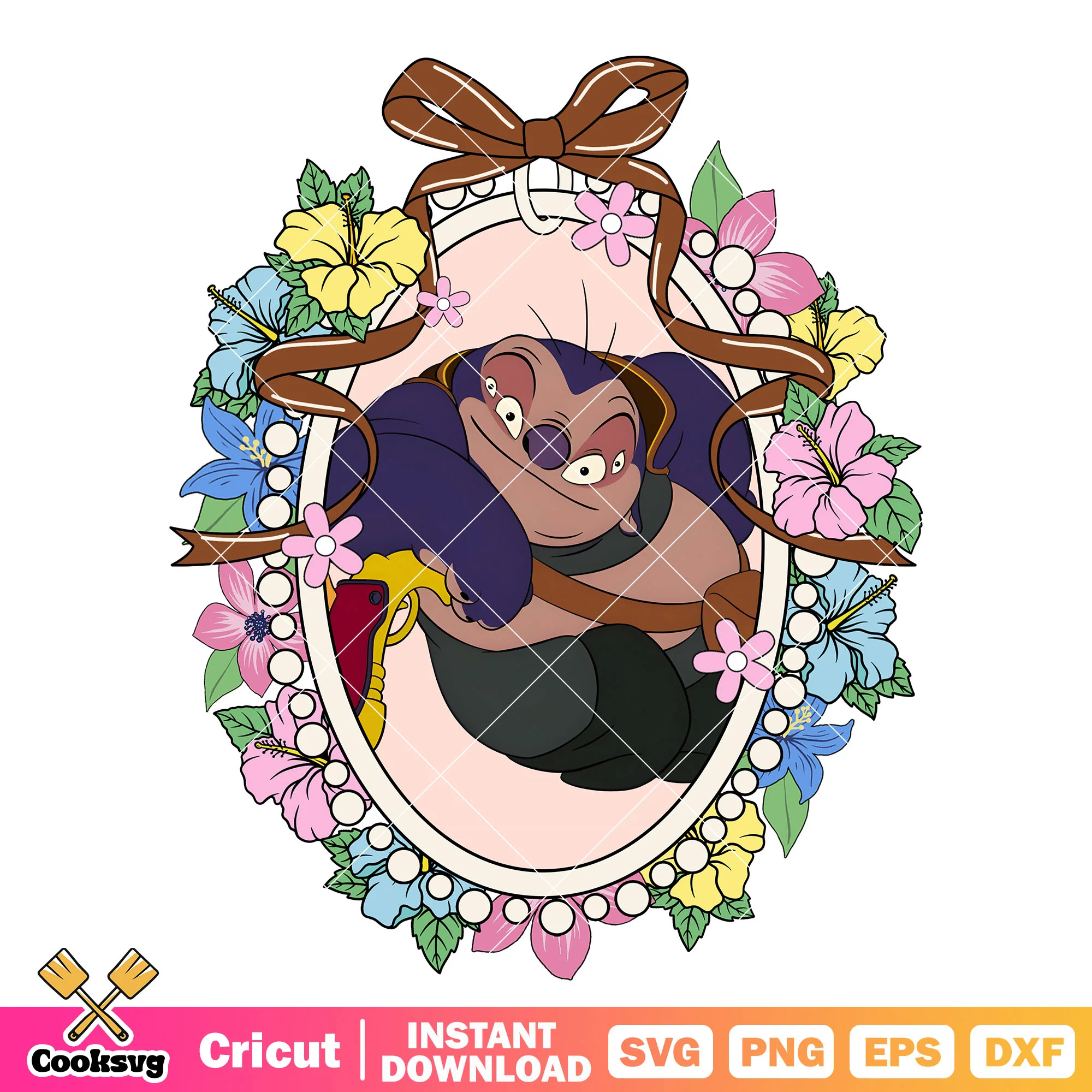 Jumba Jookiba and Magic Mirror PNG, Jumba Jookiba PNG, Disney Mirror PNG
