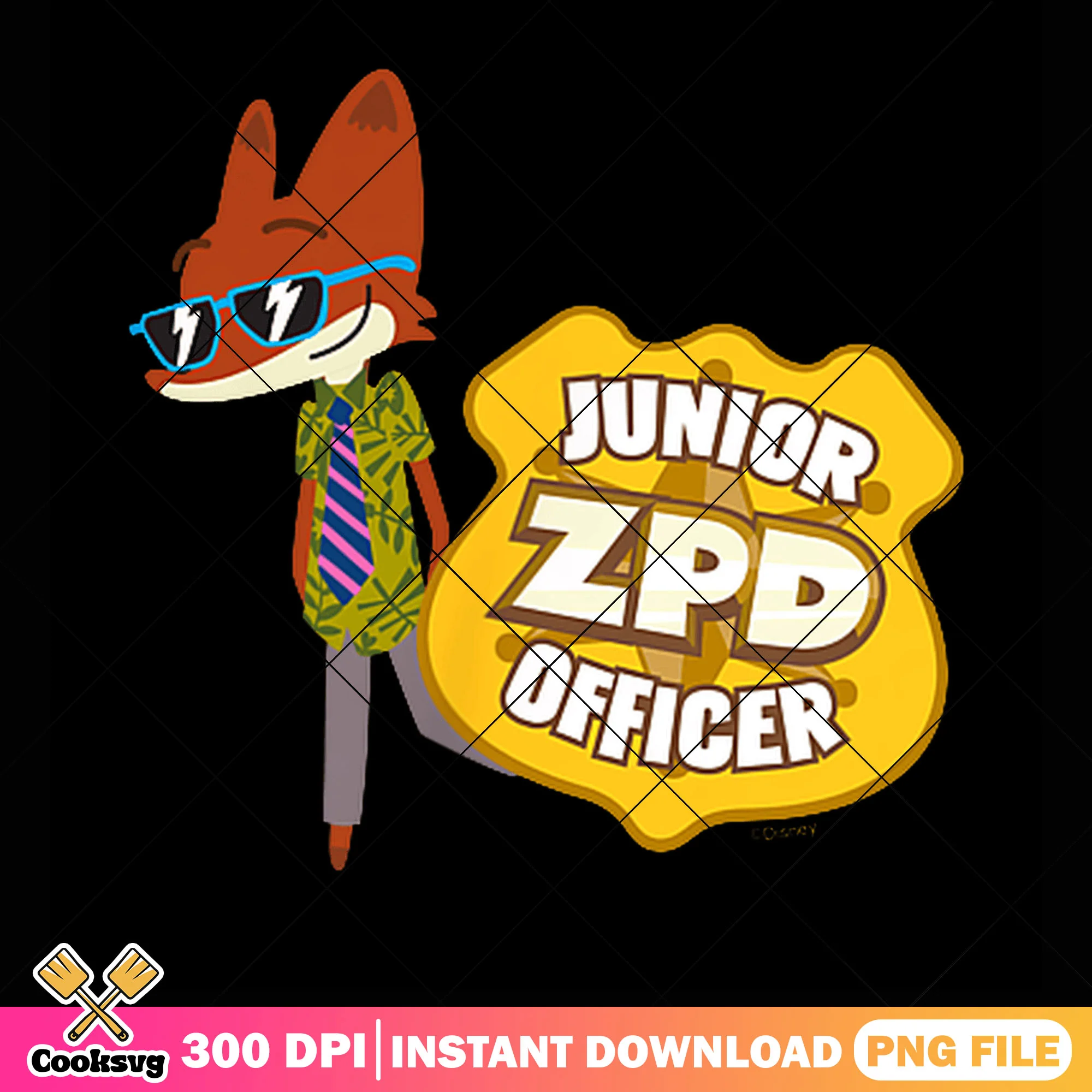 junior zpd officer png, nick wilde png, zootopia disney png
