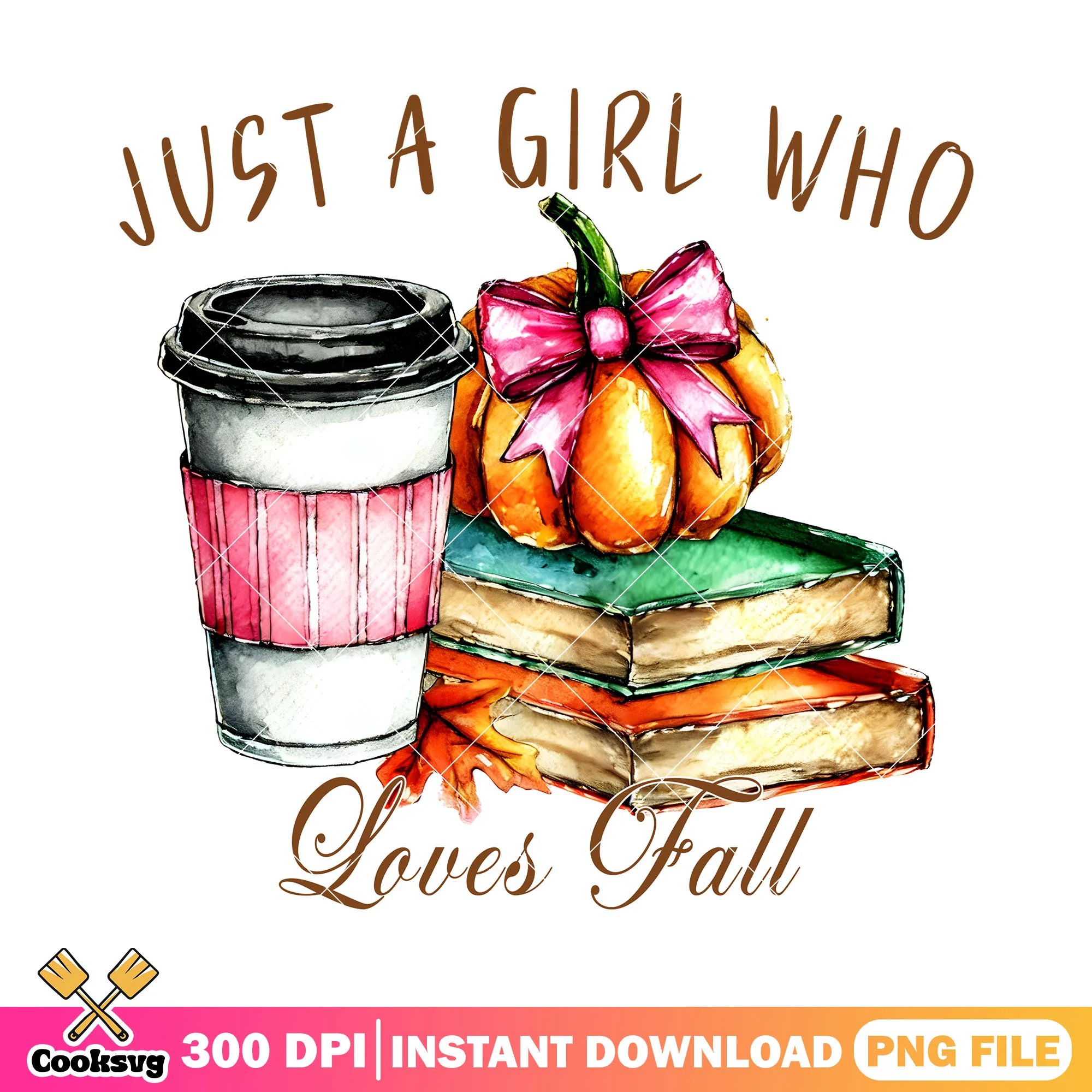 Just a girl pumpkin png, halloween decor png, halloween png