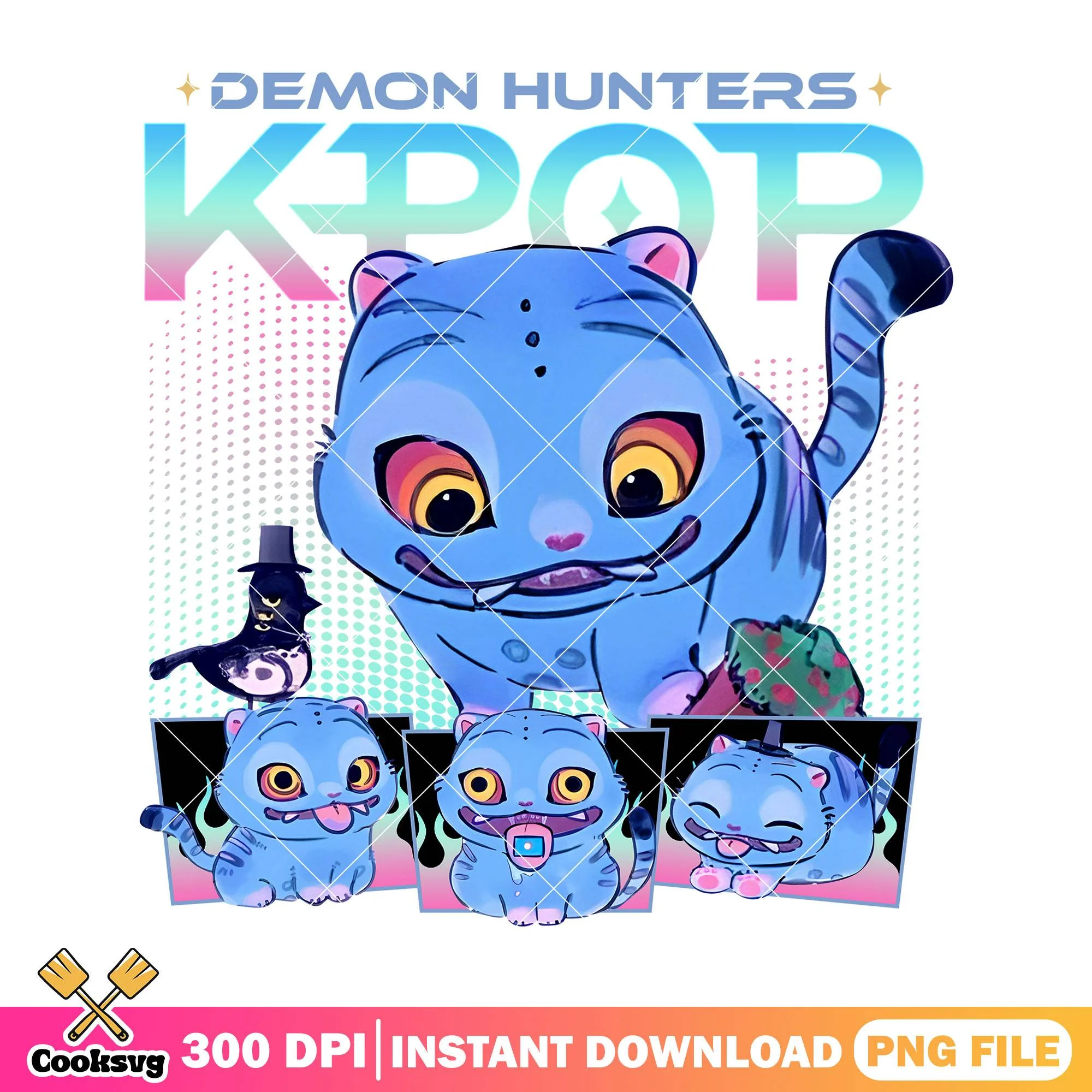 Kpop derpy chibi png, cute derpy png, kpop demon hunters png