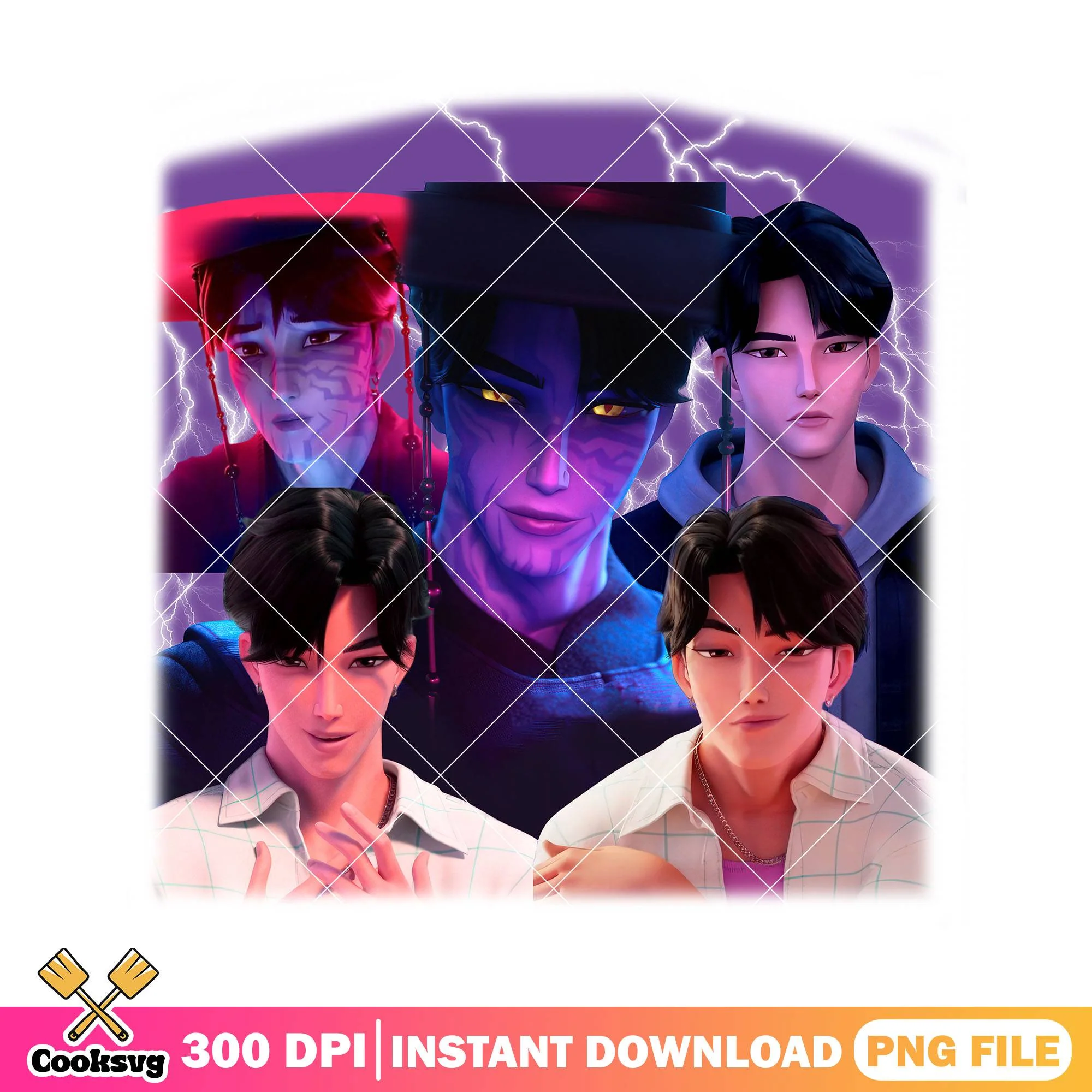 Kpop jinu saja boys png, saja boys jinu png, kpop hunters png