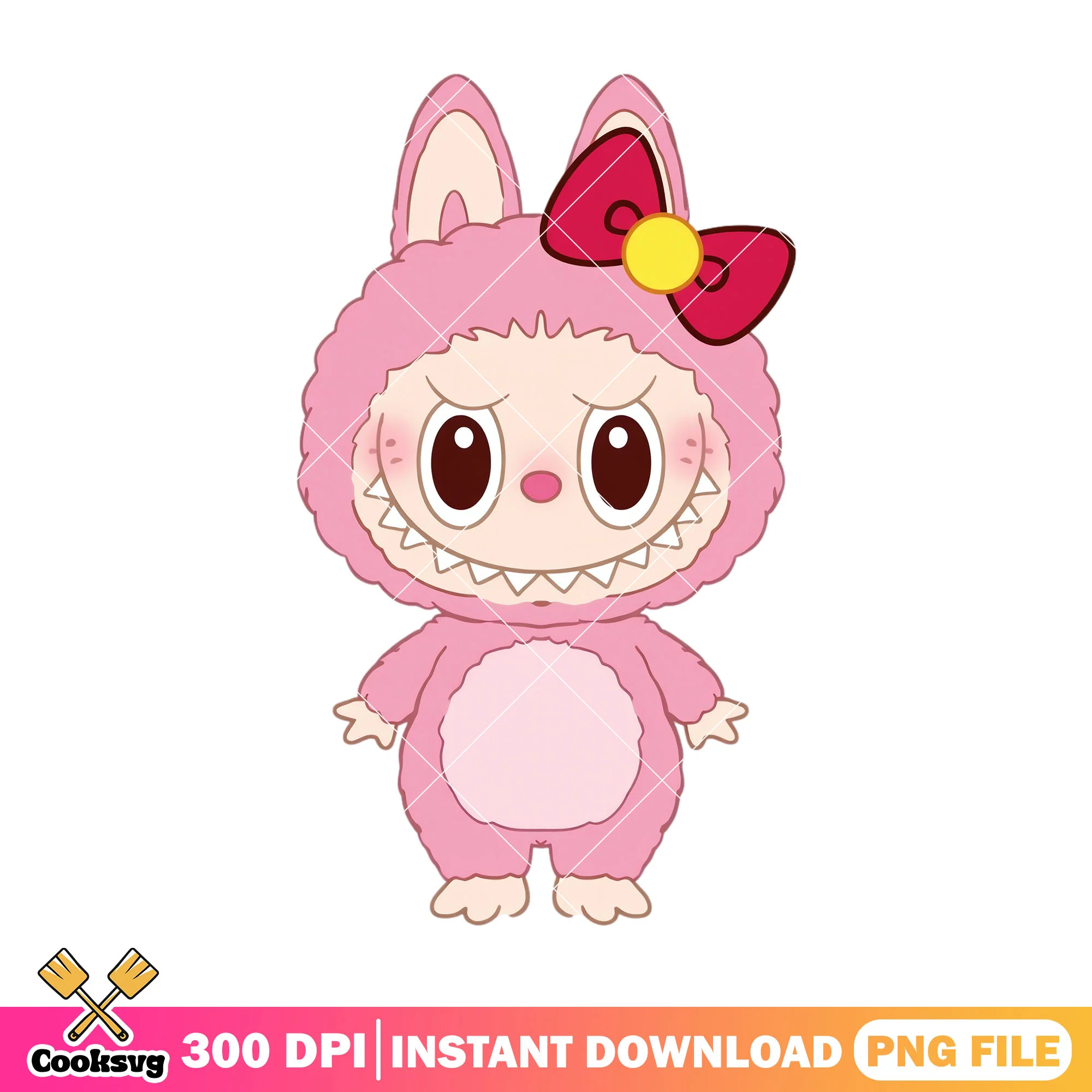 Labubu baby monster design png, labubu plush png, labubu near me png