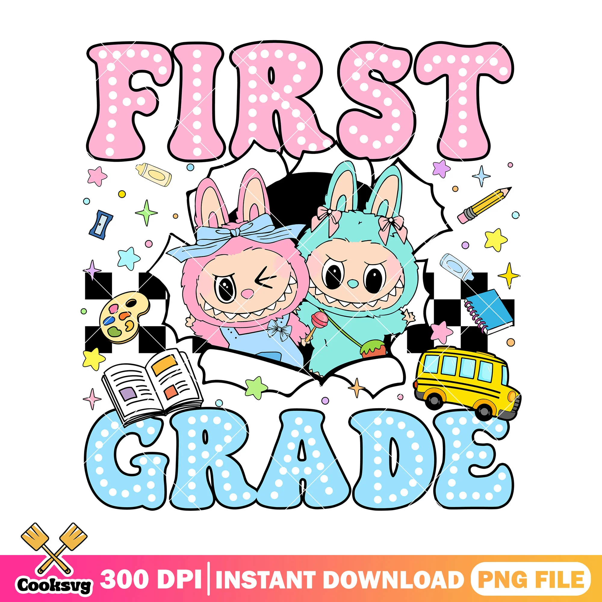 Labubu first grade png, labubu plush png, labubu popmart png