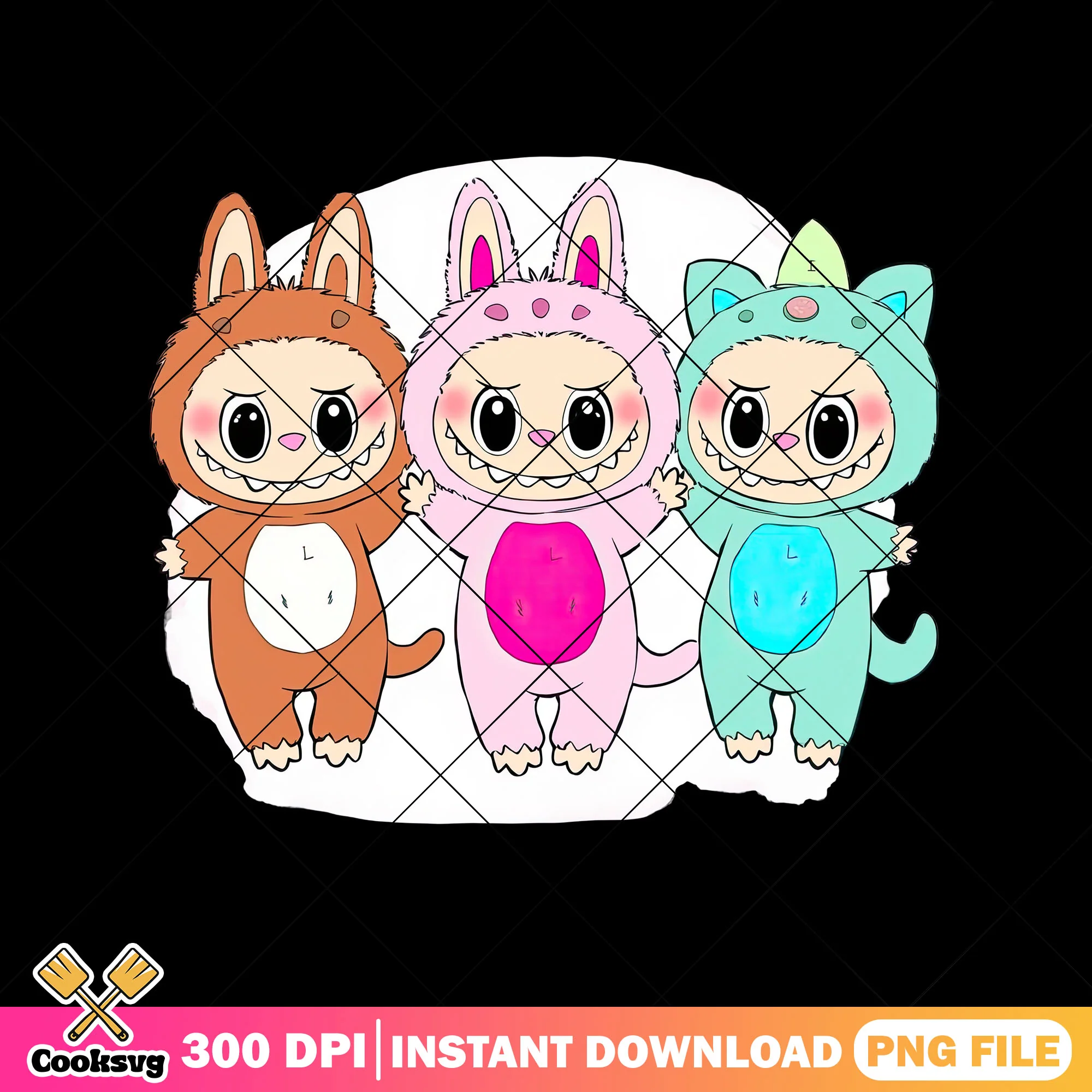 Labubu friends png, have labubu near me png, popmart labubu png