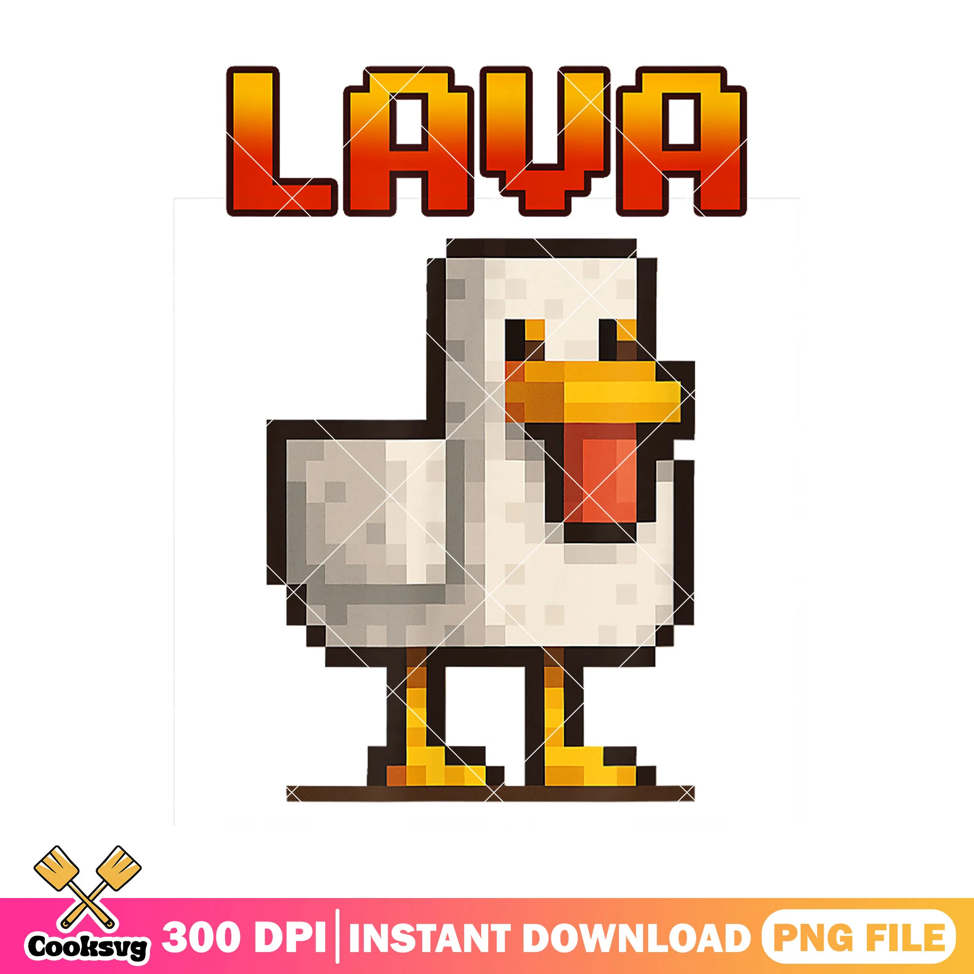 Lava chicken minecraft movie png, steve's lava chicken png, lava chicken png
