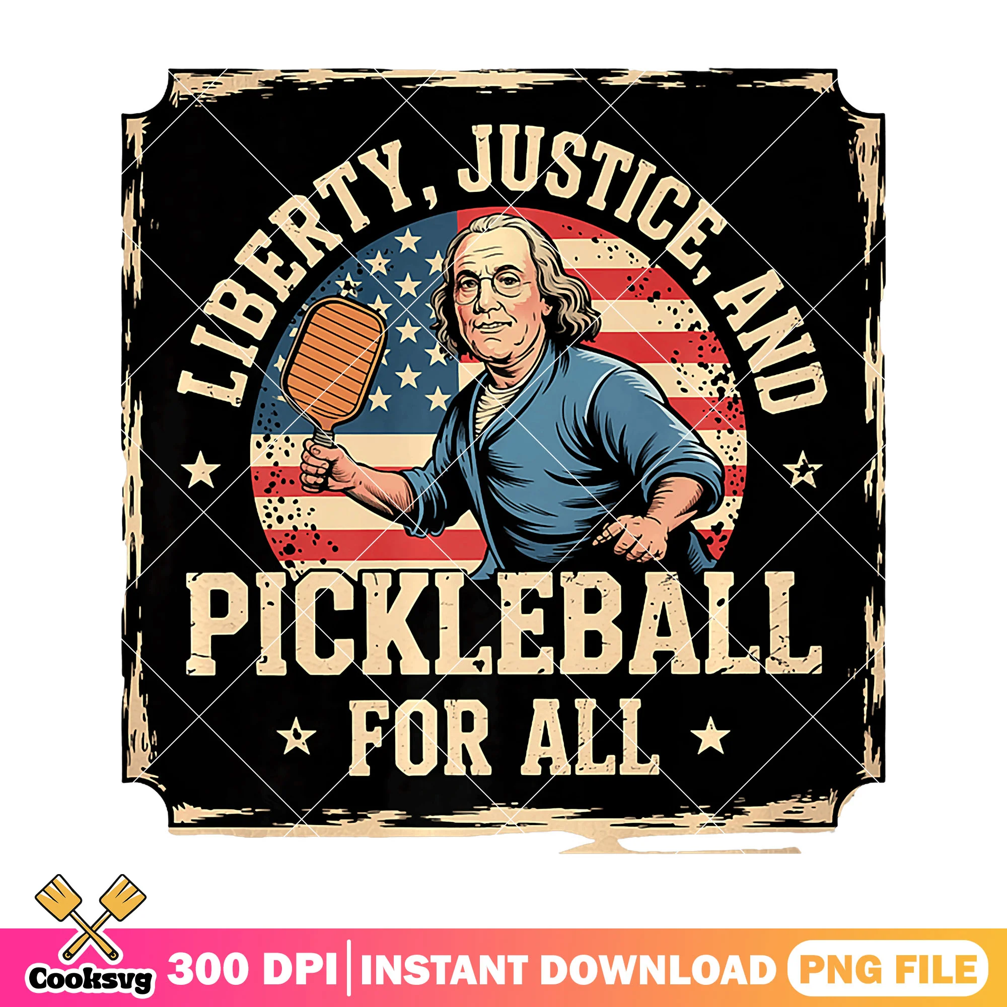 Liberty justice and pickleball png, america liberty png, pickleball america png