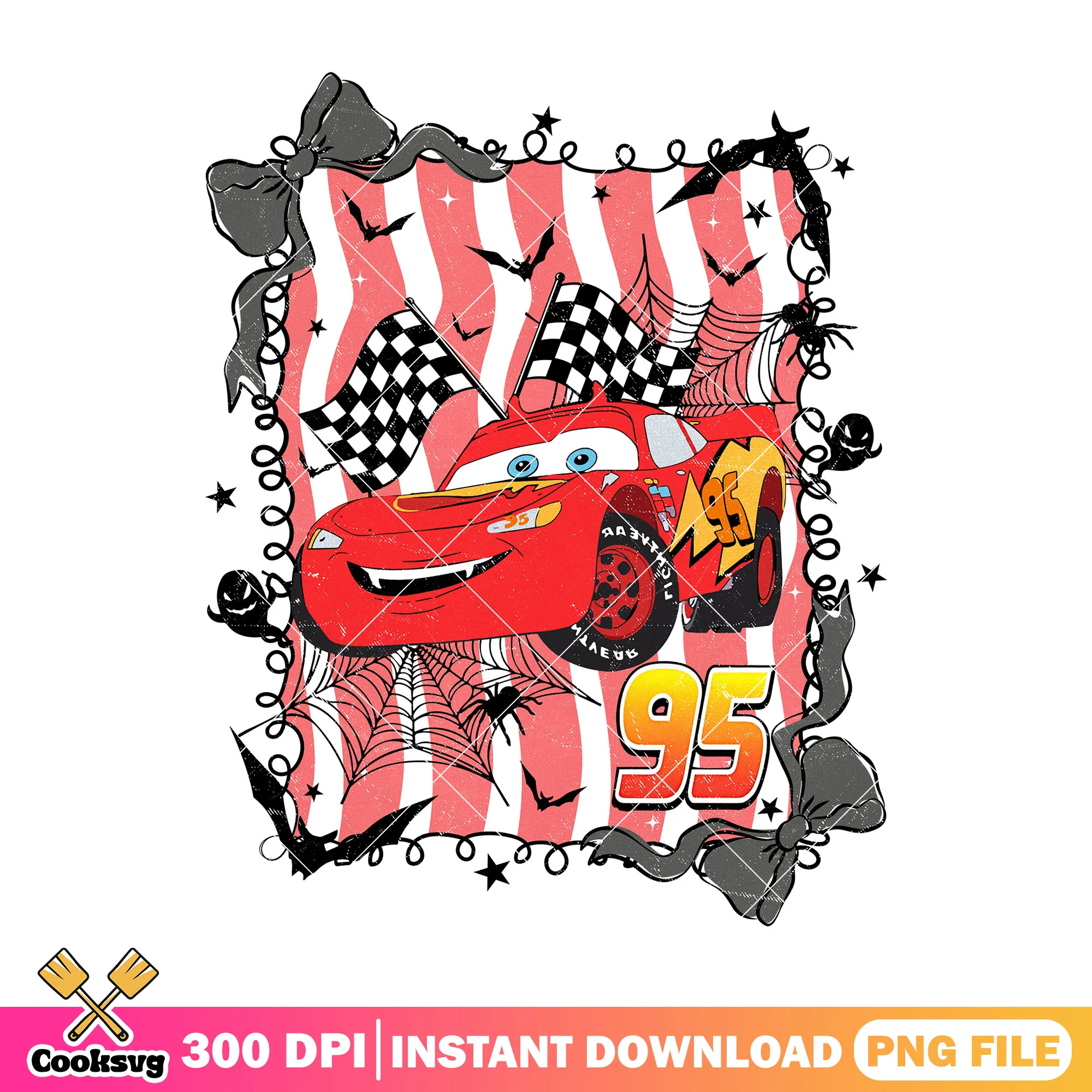 Lightning mcqueen red car png, cars halloween png, lightning mcqueen png