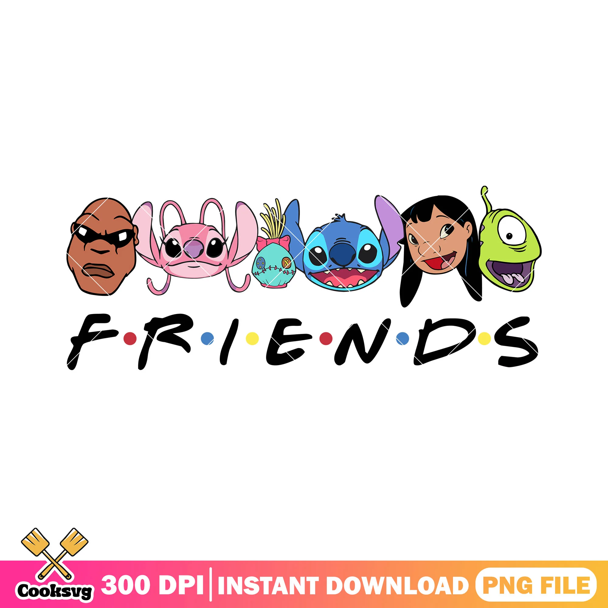 Lilo and stitch friends head png, lilo and stitch png, stitch characters png