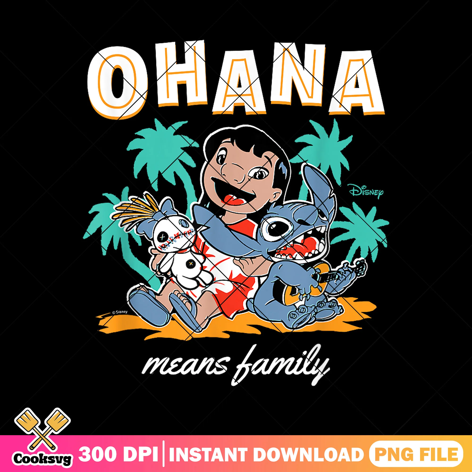 Lilo ohana means family png, stitch and lilo png, stitch family png