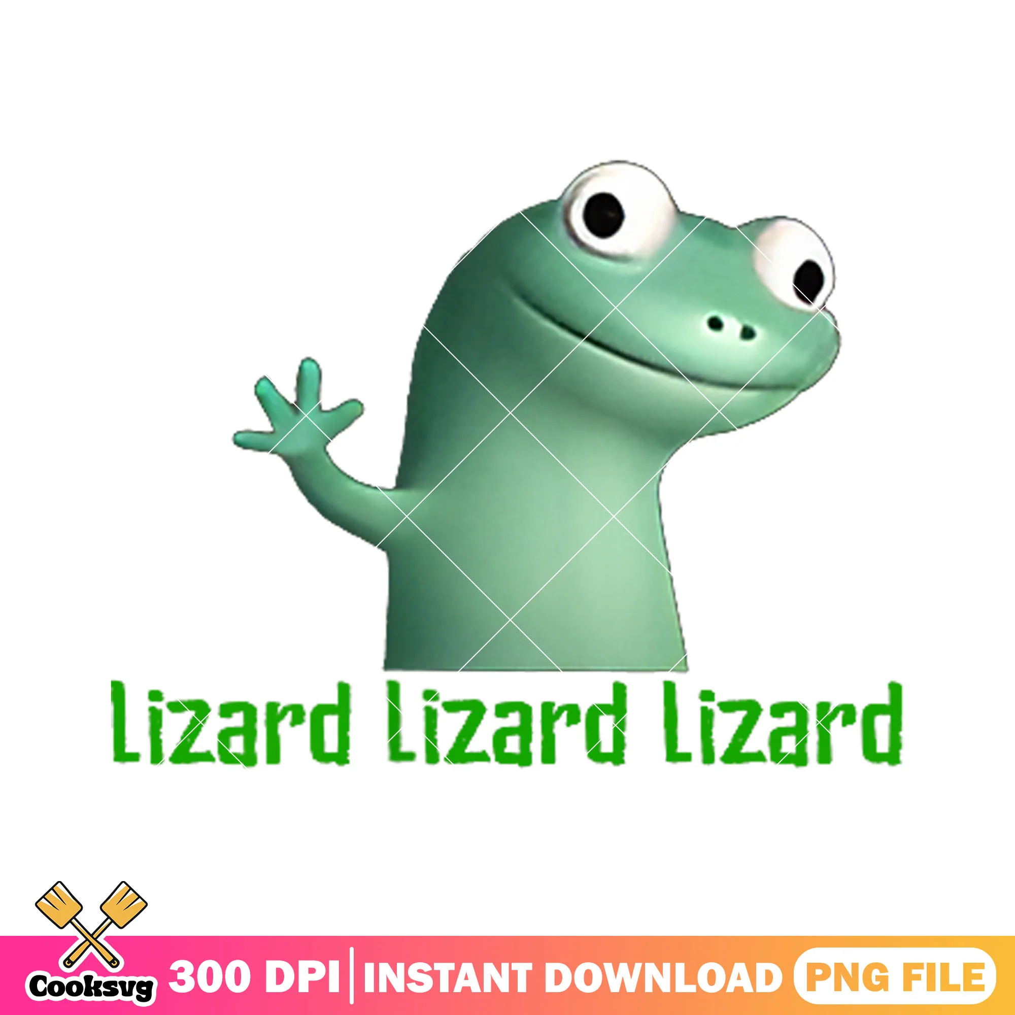 Lizard hello meme png, lizard lizard lizard png, tiktok lizard png