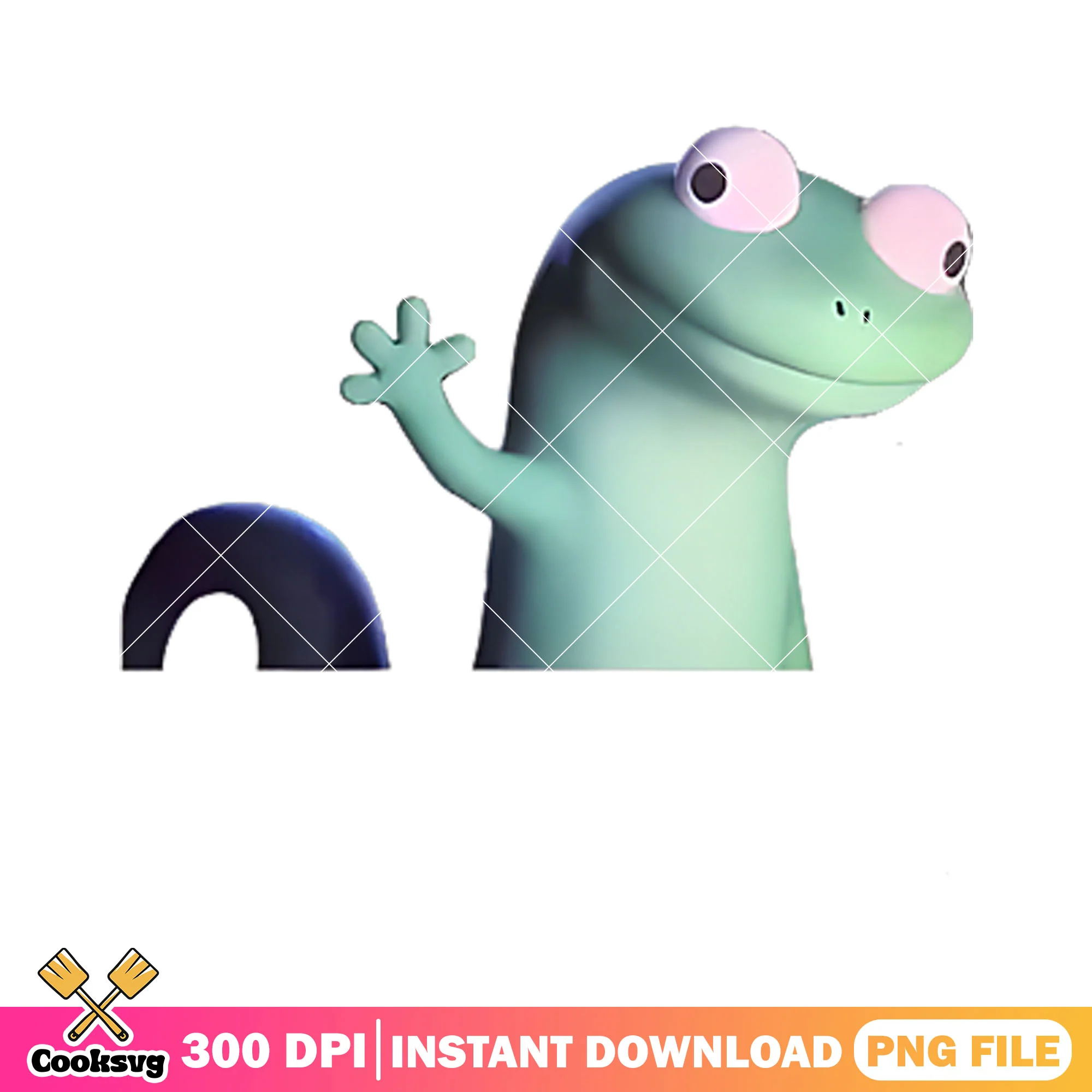 Lizard meme 3d png, lizard emote png, lizard tiktok meme png