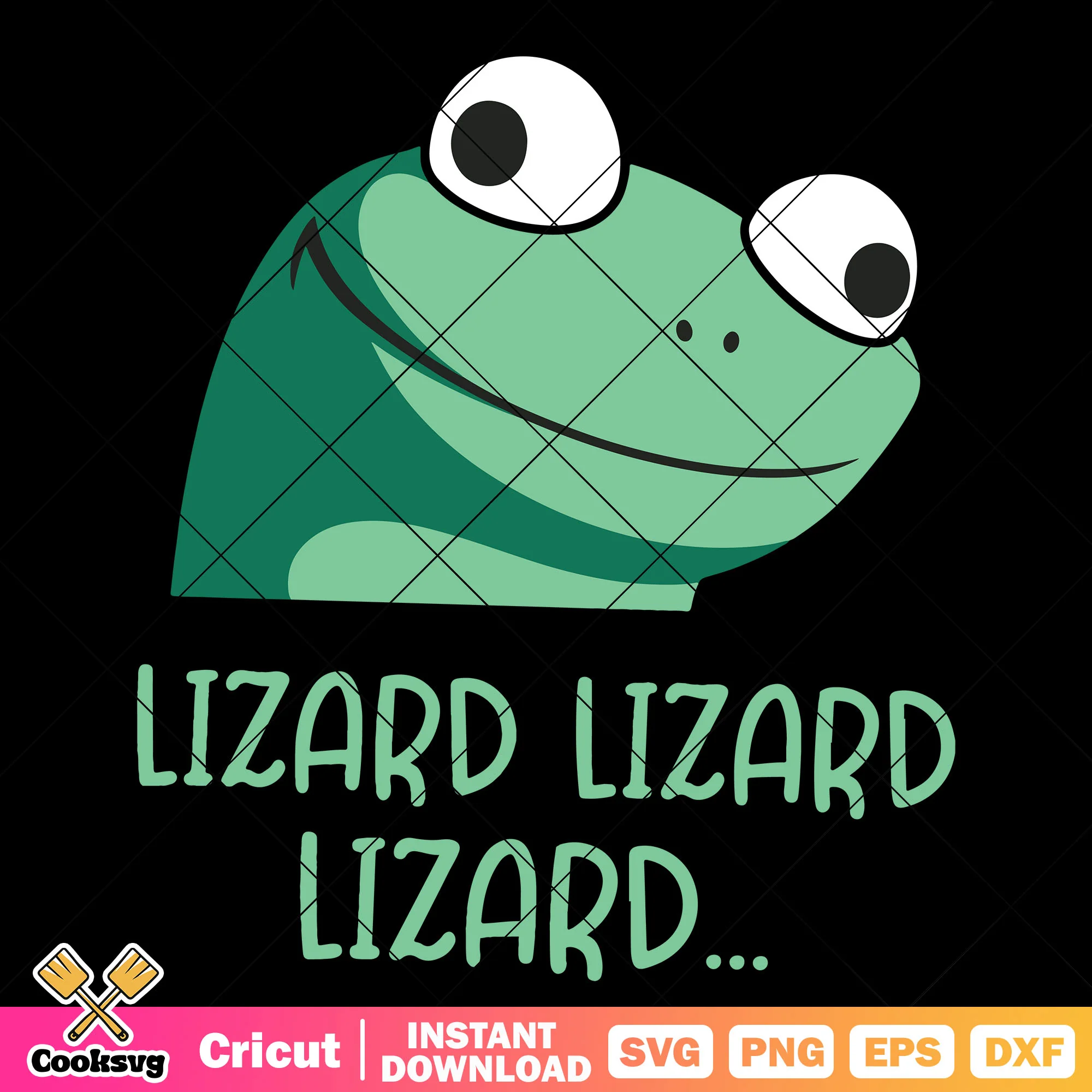 Lizard meme enter svg, lizard meme svg, lizard tiktok meme svg