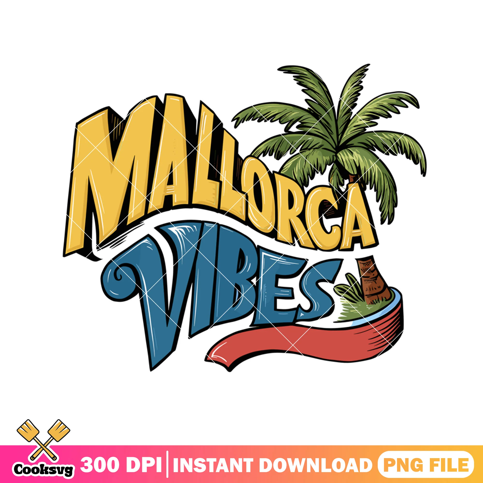 Mallorca summer vibes png design, mallorca vibes png, summer season png