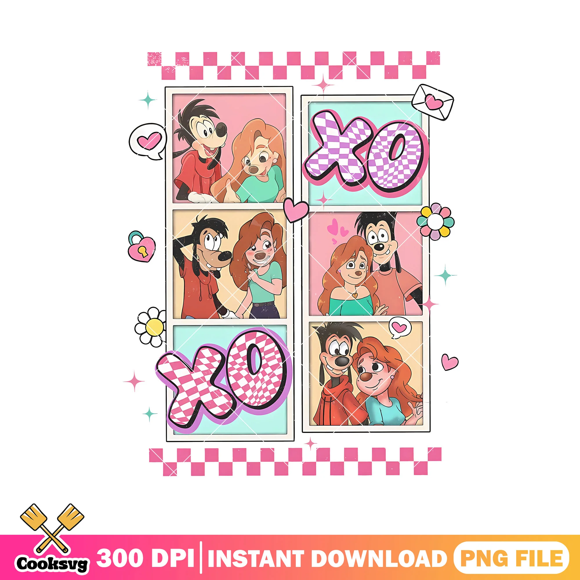 Max and roxanne xoxo valentine png, max and roxanne png, xoxo valentine png