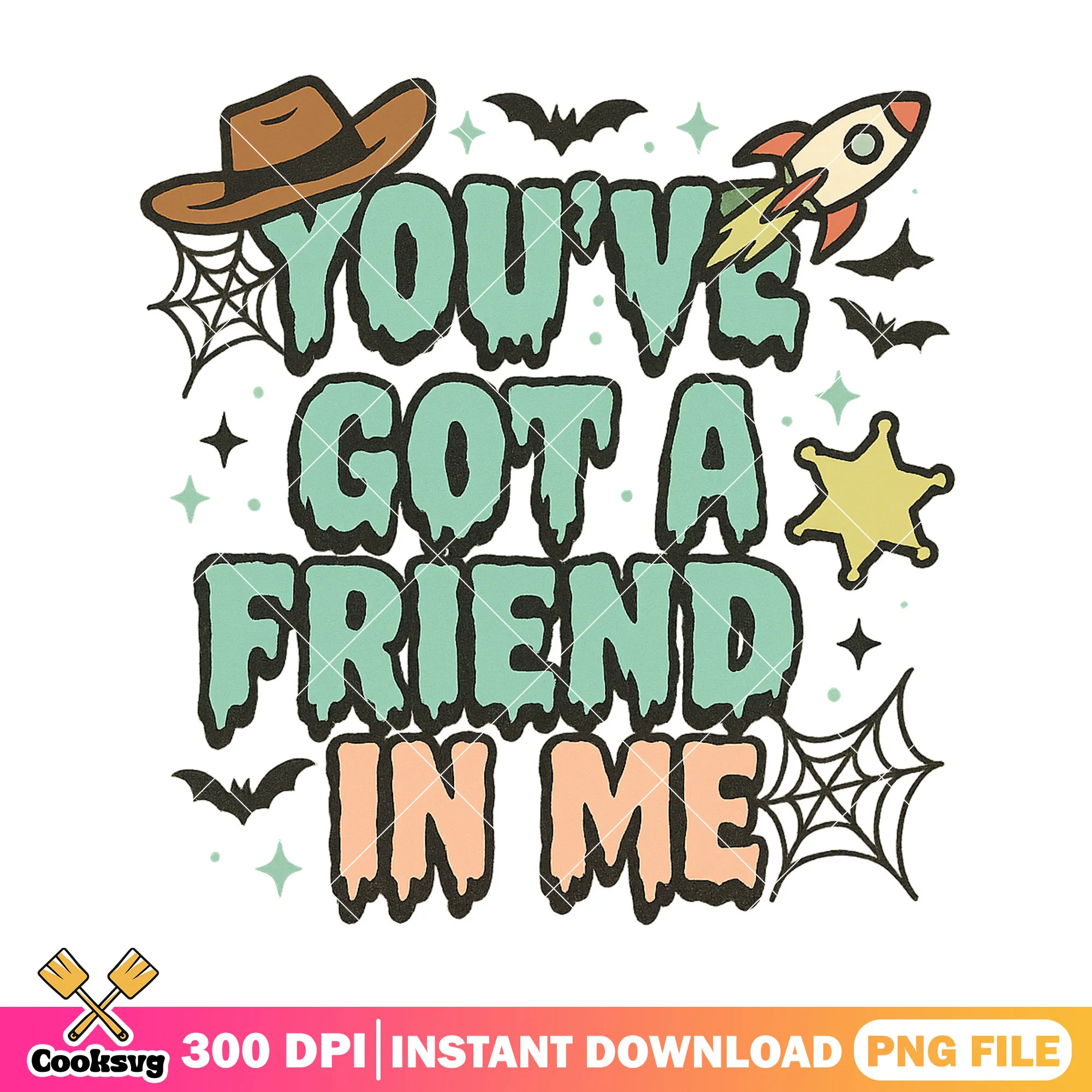 Me in friends design png, halloween fonts png, disney cartoon png