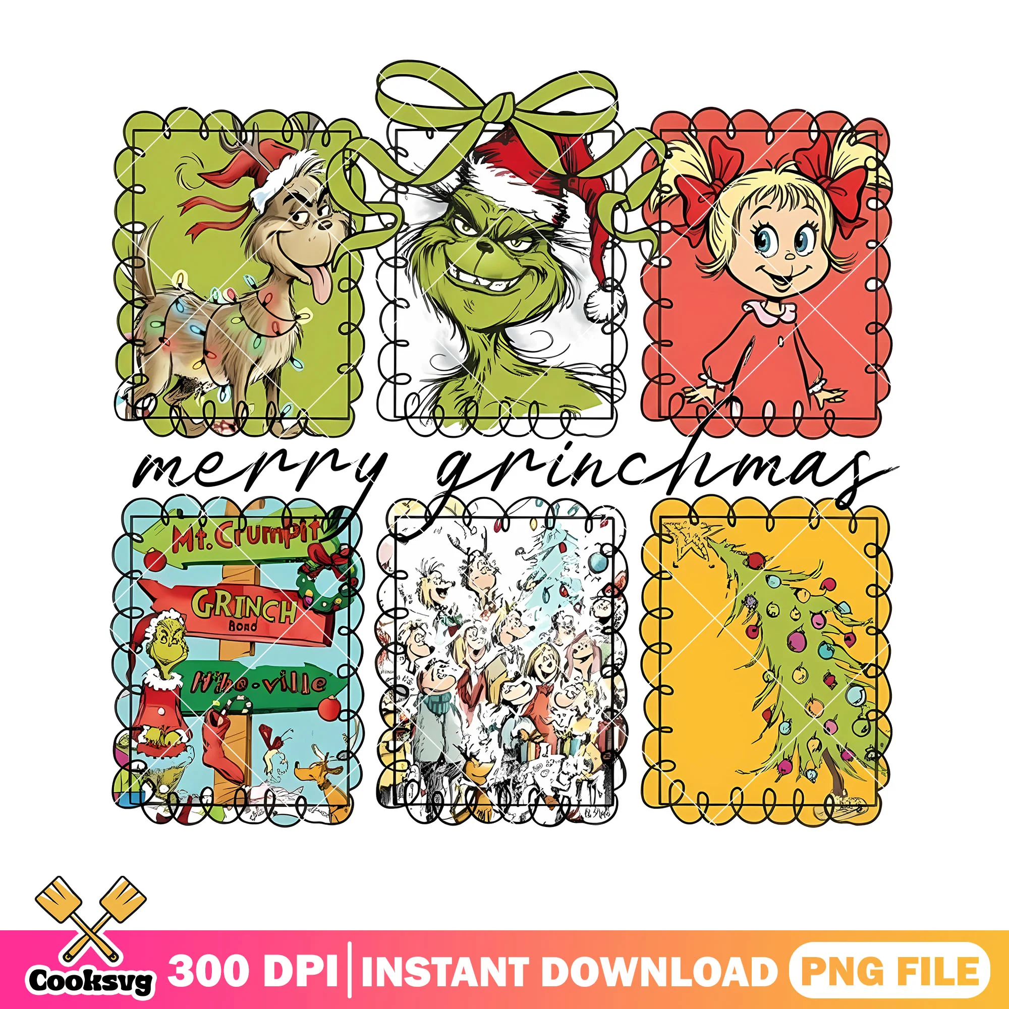 Merry grinchmas png, merry christmas png, the grinch png