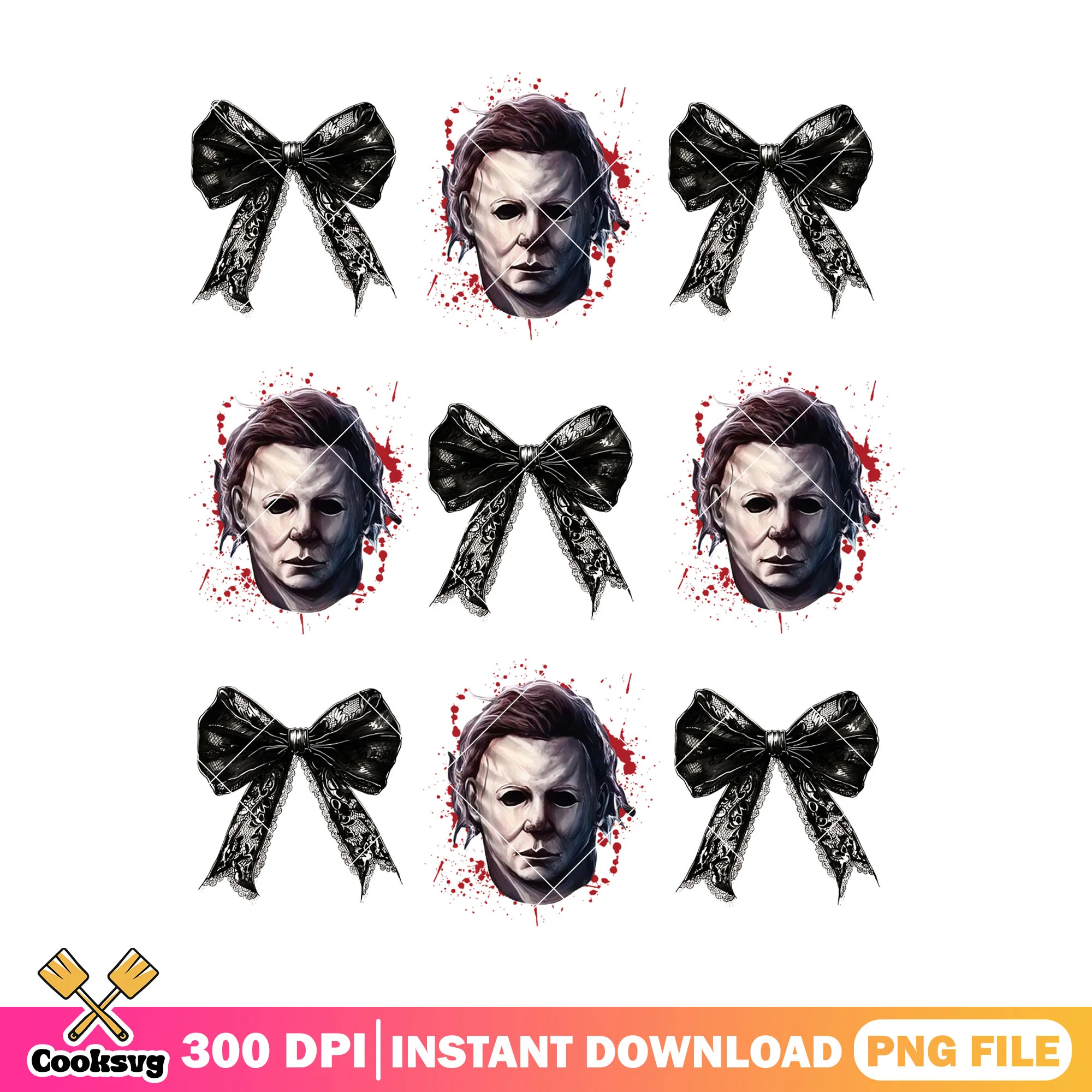 Michael Myers Aesthetic Background png, horror png, halloween png