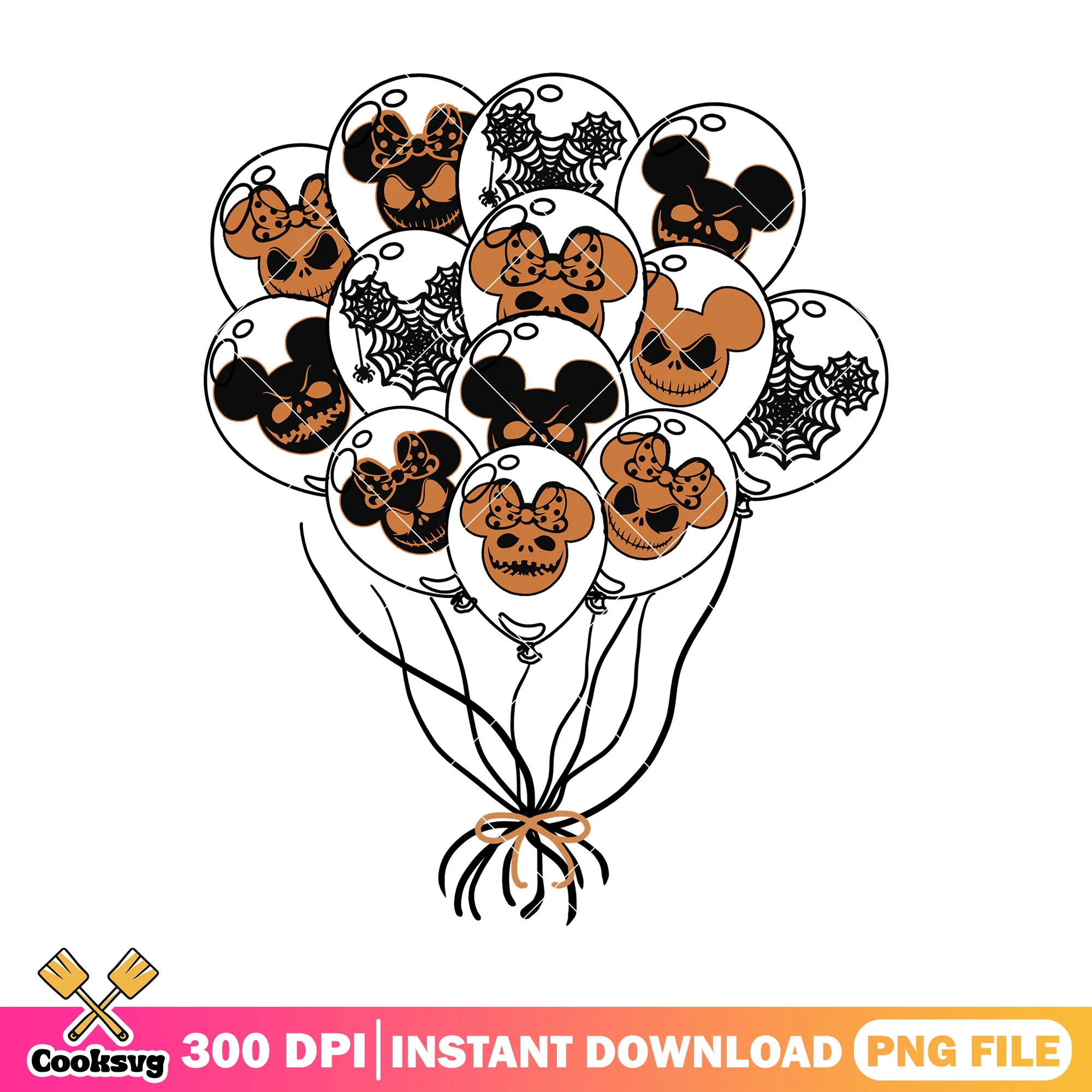 Mickey balloon halloween png, halloween kills png, disney world png