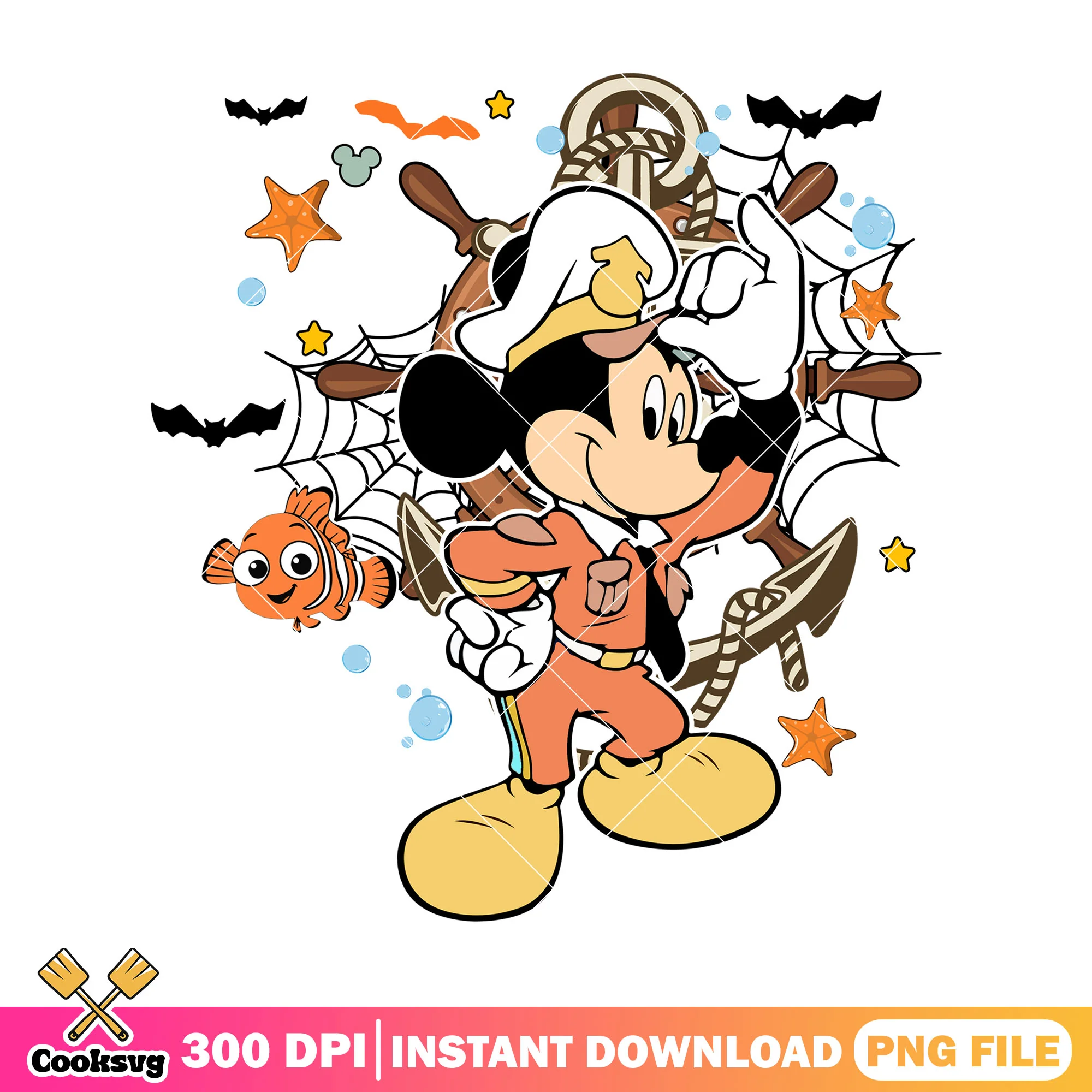 Mickey boatswain outfit png, halloween ideas png, disney mouse png