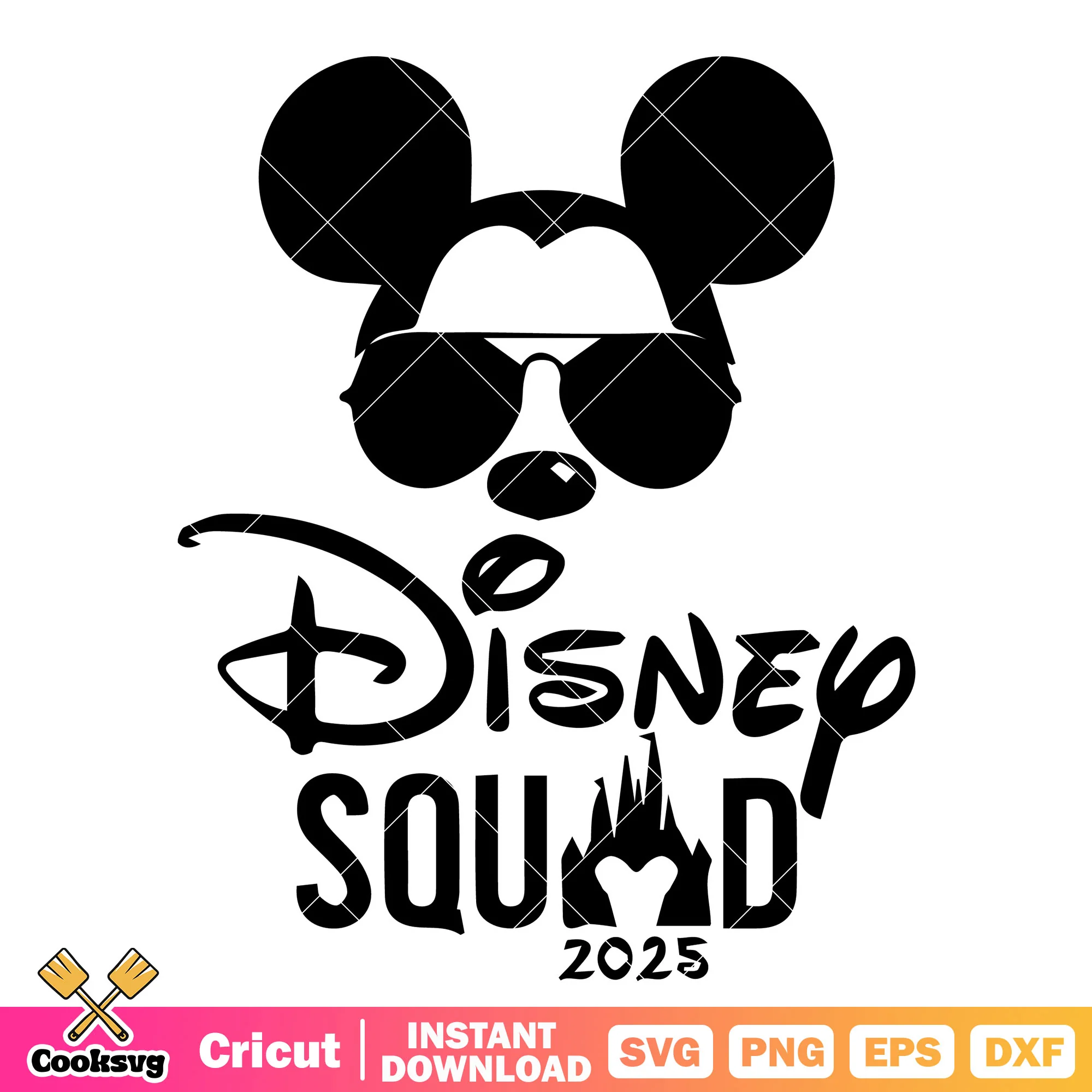 Mickey disney squad 2025 svg file, disney squad svg, mickey disney svg
