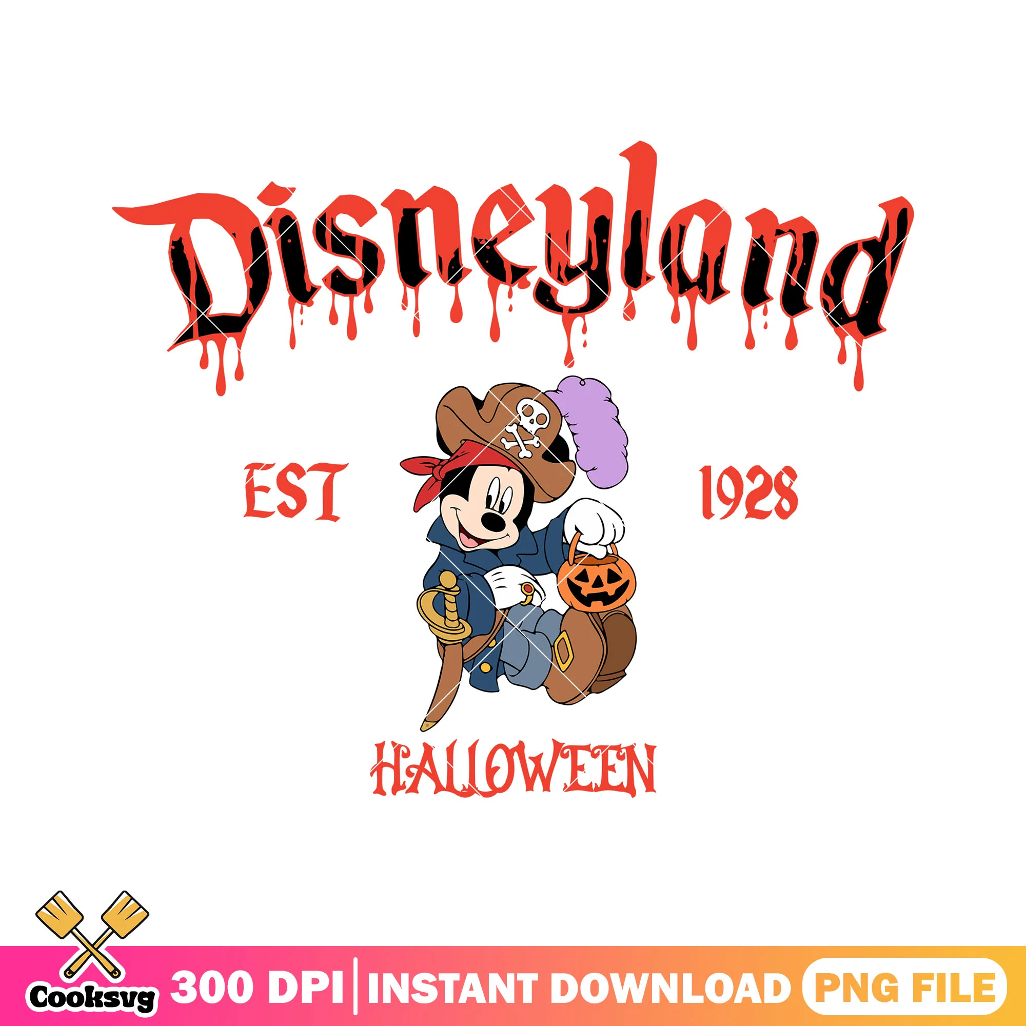 Mickey disneyland 1928 png, halloween costume png, disney mickey png