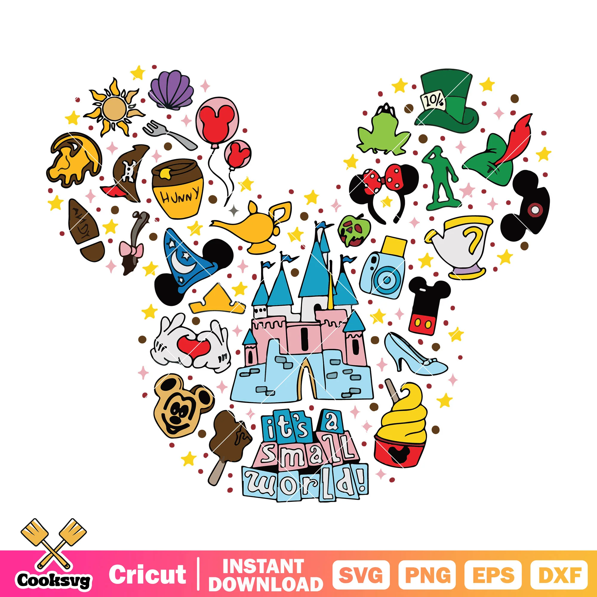 Mickey head and disney stuff svg, mickey head svg, disney mickey svg