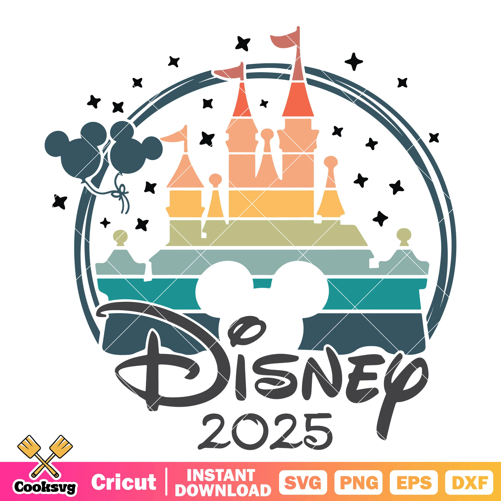 Mickey head castle disney 2025 svg, mickey castle svg, mickey disney svg