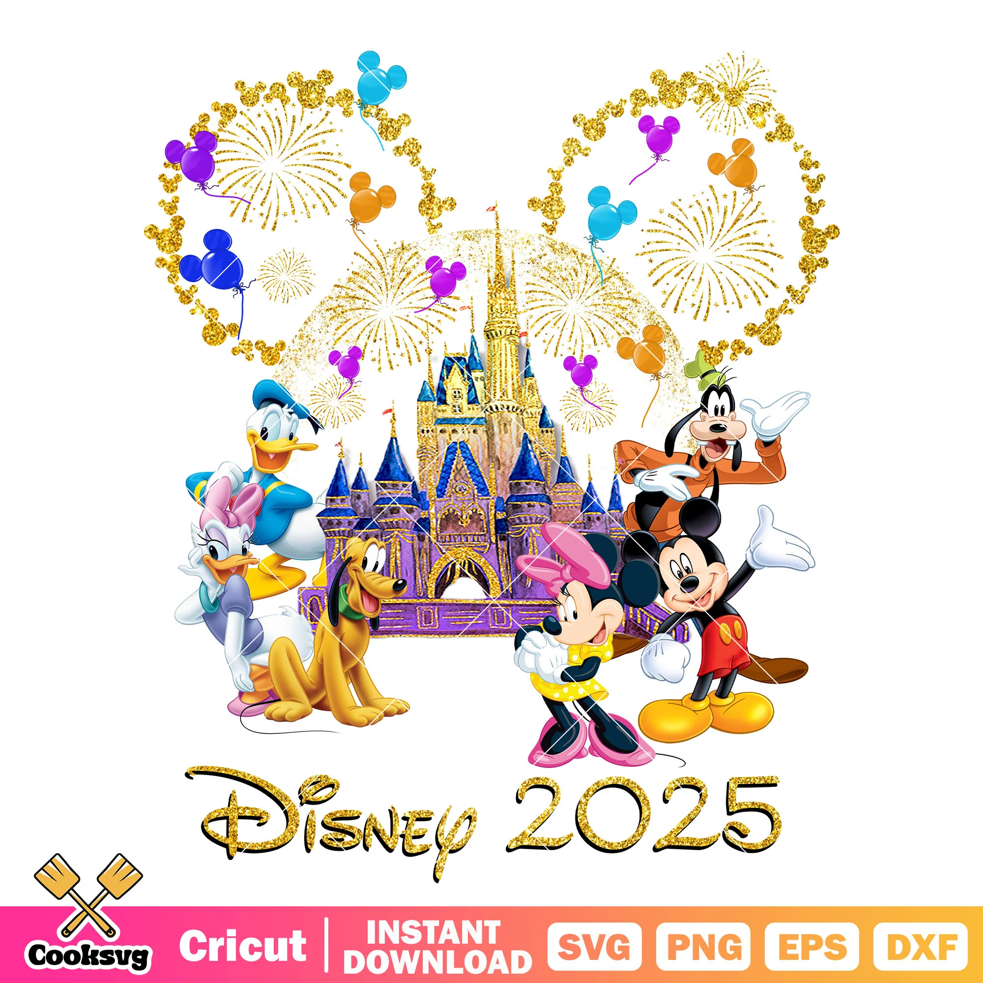 Mickey head friends disney trip 2025 png, disney trip 2025 png