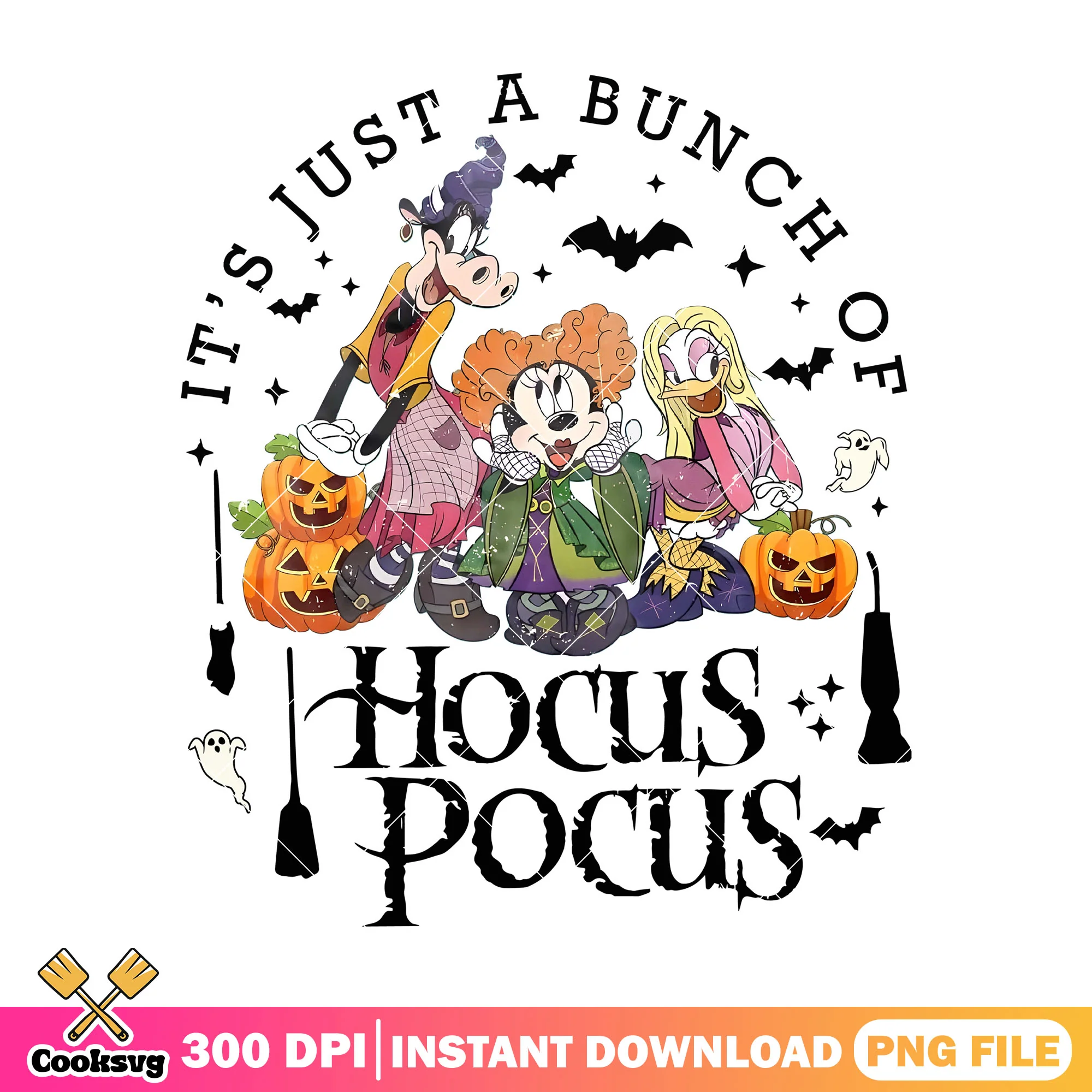 Mickey hocus pocus png, mickey halloween png, hocus pocus 3 png