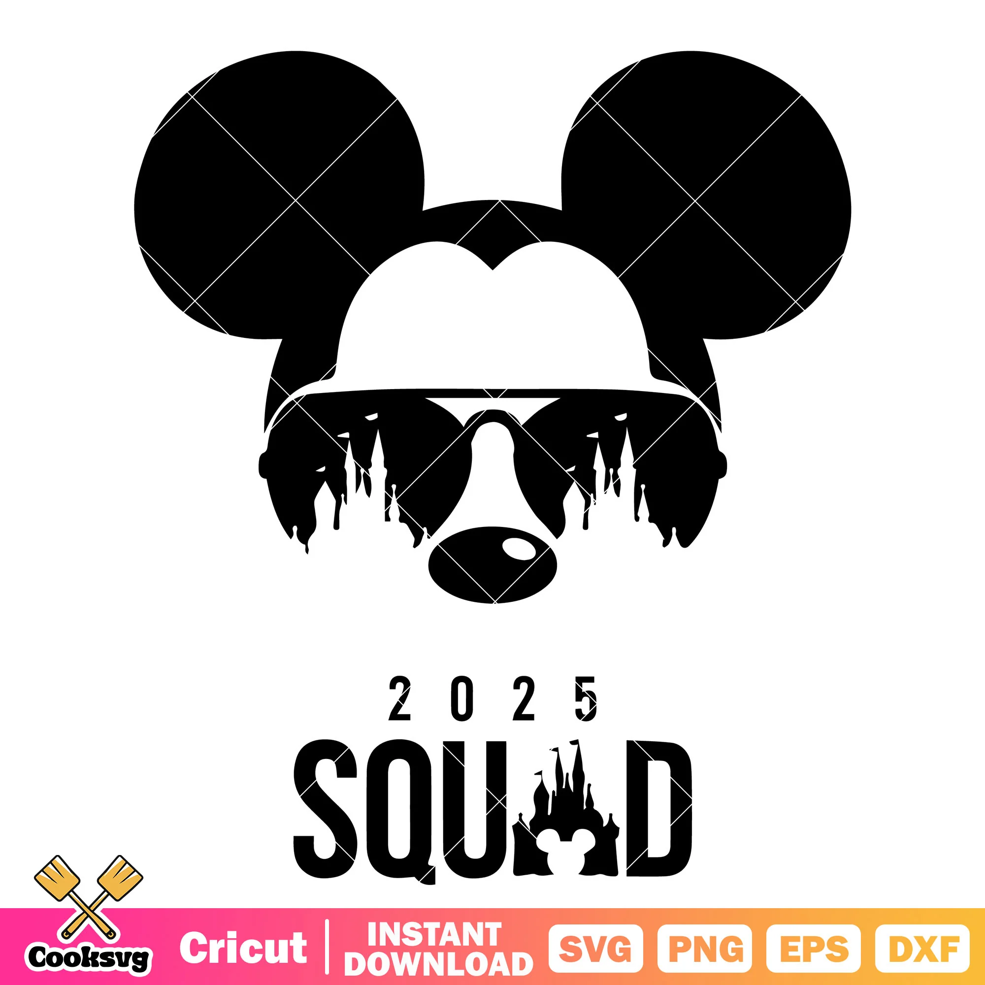 Mickey mouse head 2025 squad svg, mickey head svg, disney squad svg