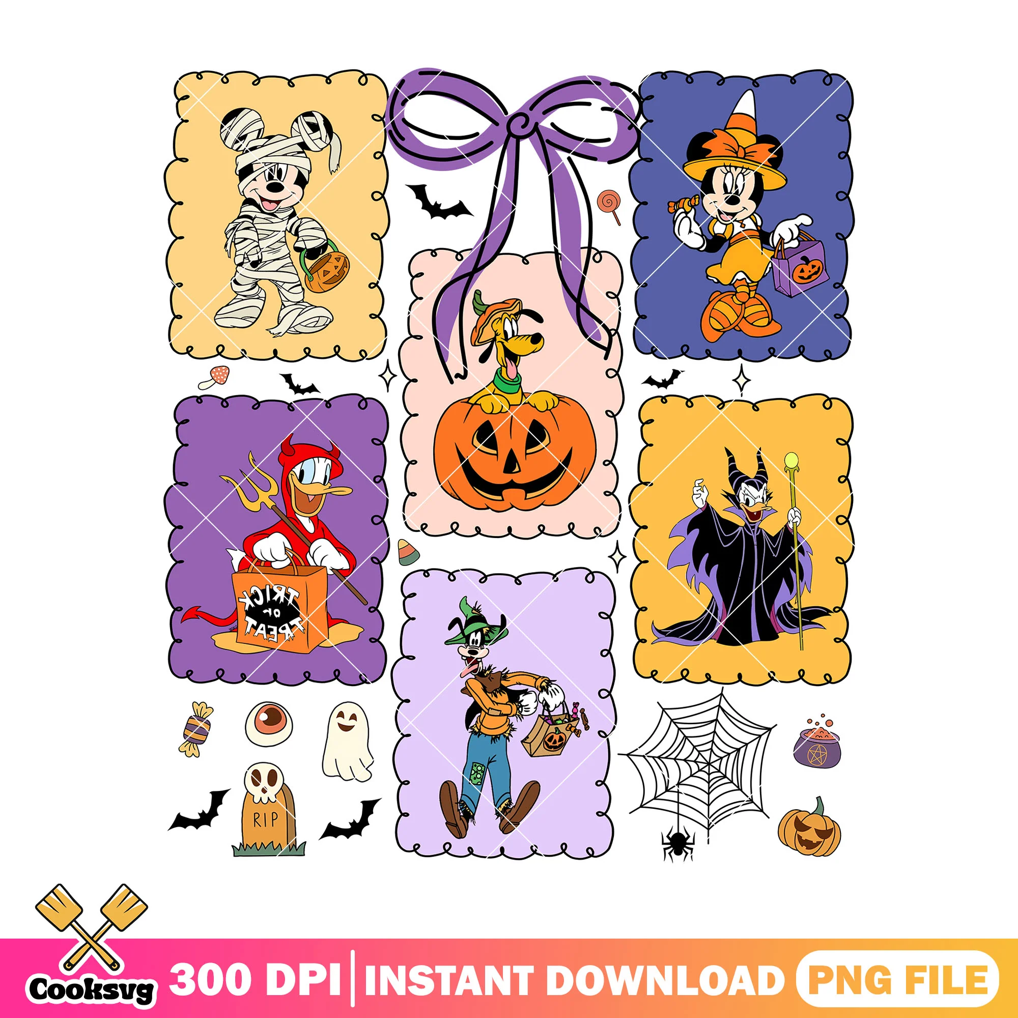 Mickey mouse horror collection png, mickey mouse png, horror cartoon png